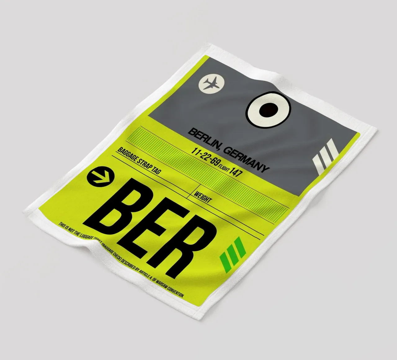 BER-Berlin coperta in pile da Naxart