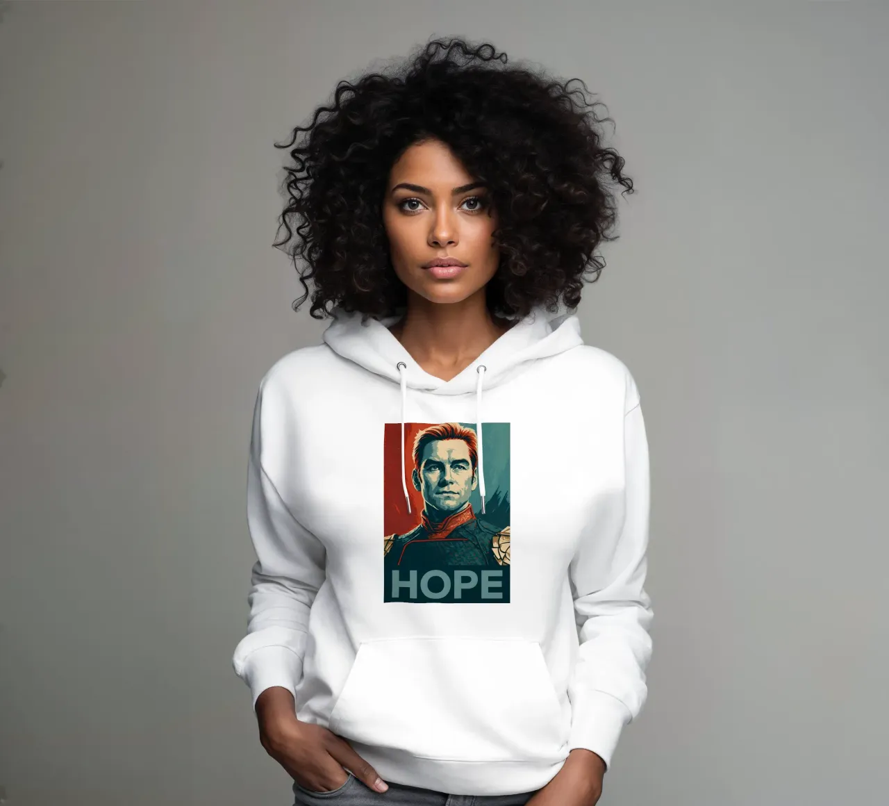Homelander Hope Poster Art felpa con cappuccio da Lootprint