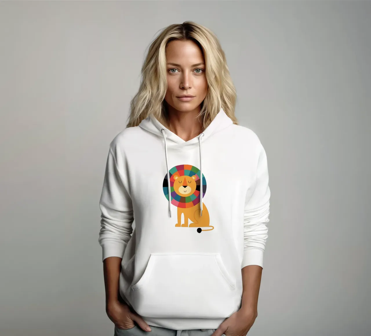 Fiducia felpa con cappuccio da Andy Westface