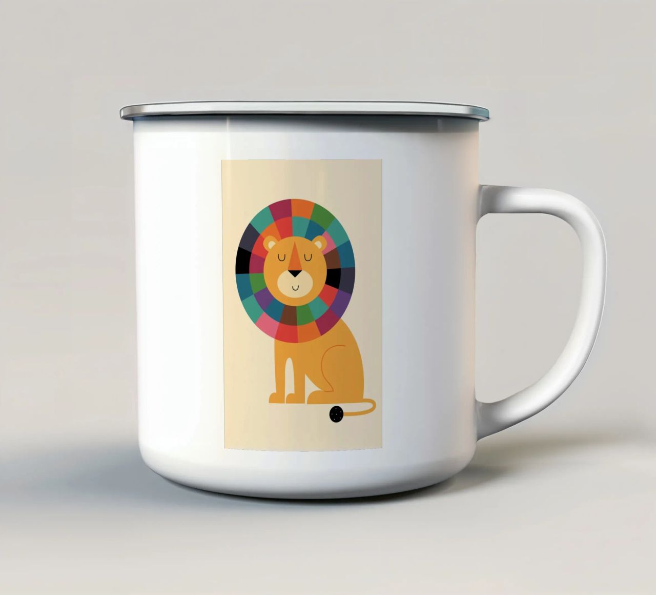 Fiducia tazza in smalto da Andy Westface