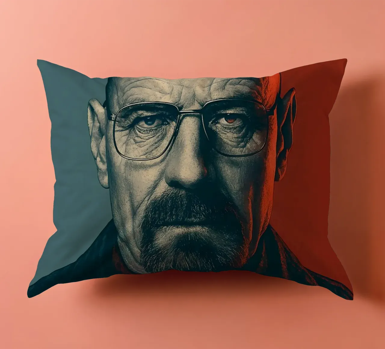 Walter White Let's Cook Art decorative cushion by Lootprint