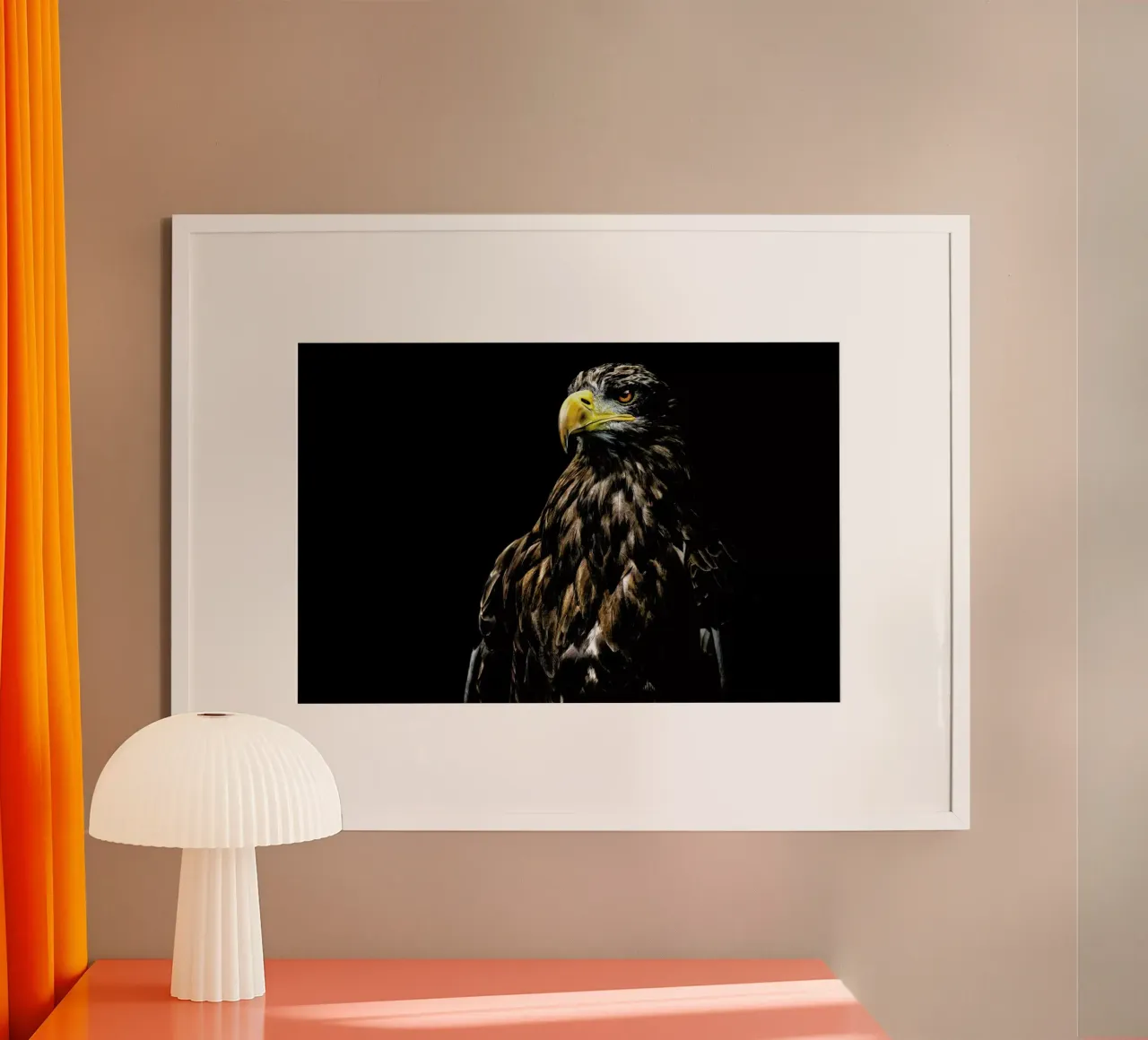 Ego - Christian Lechtenfeld poster con telaio in plastica da Pictufy