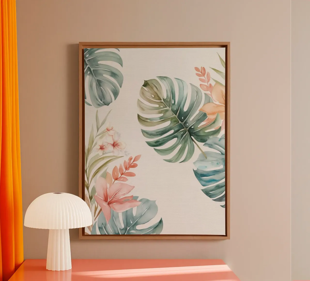 Aria e estate tela con Cornice a cassetta da Artsy Vibes