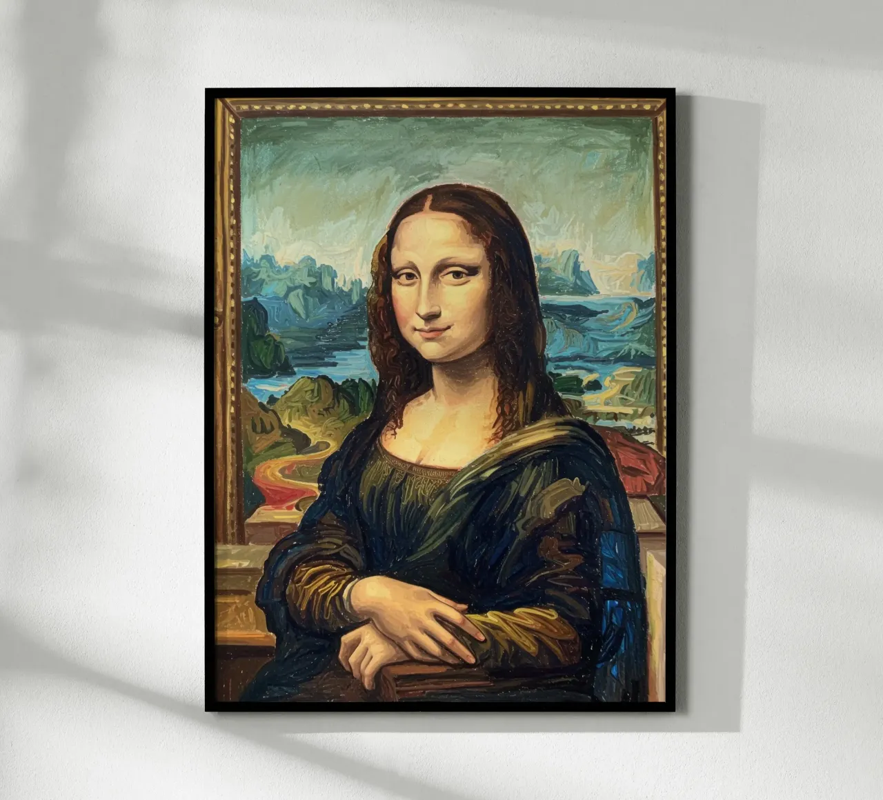 Monna Lisa moderna carta hahnemühle da Art Center