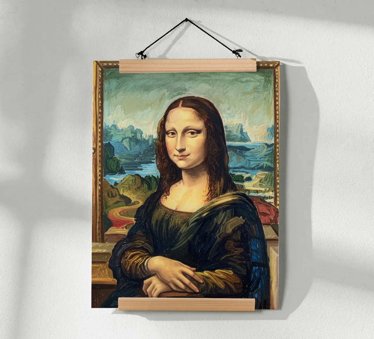 Monna Lisa moderna carta hahnemühle da Art Center