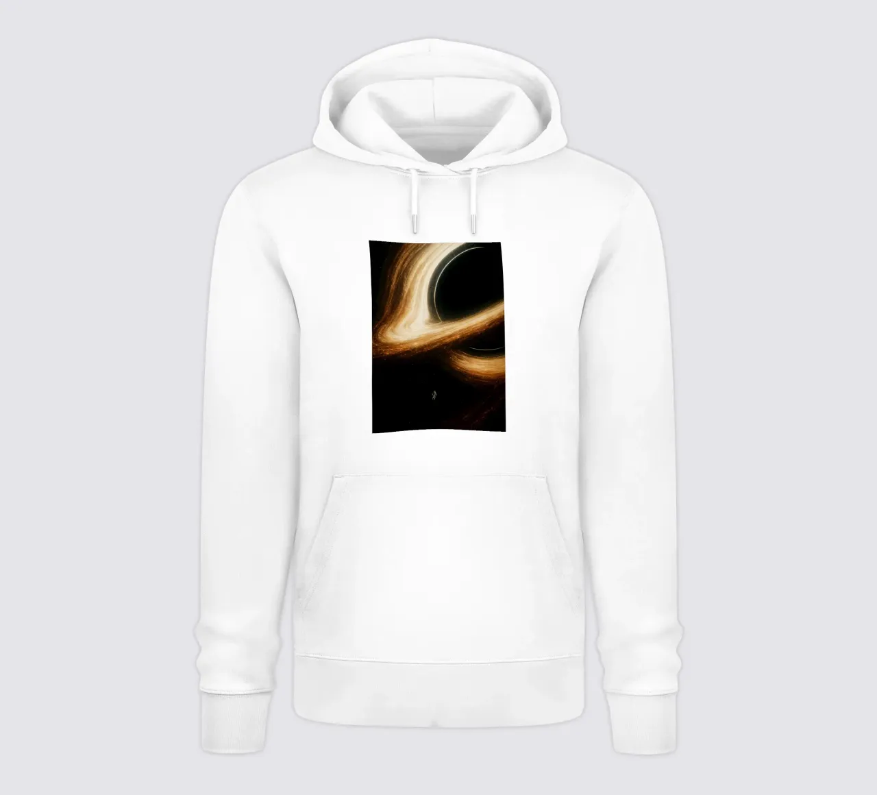 Interstellar Black Hole Gargantua felpa con cappuccio da Lootprint