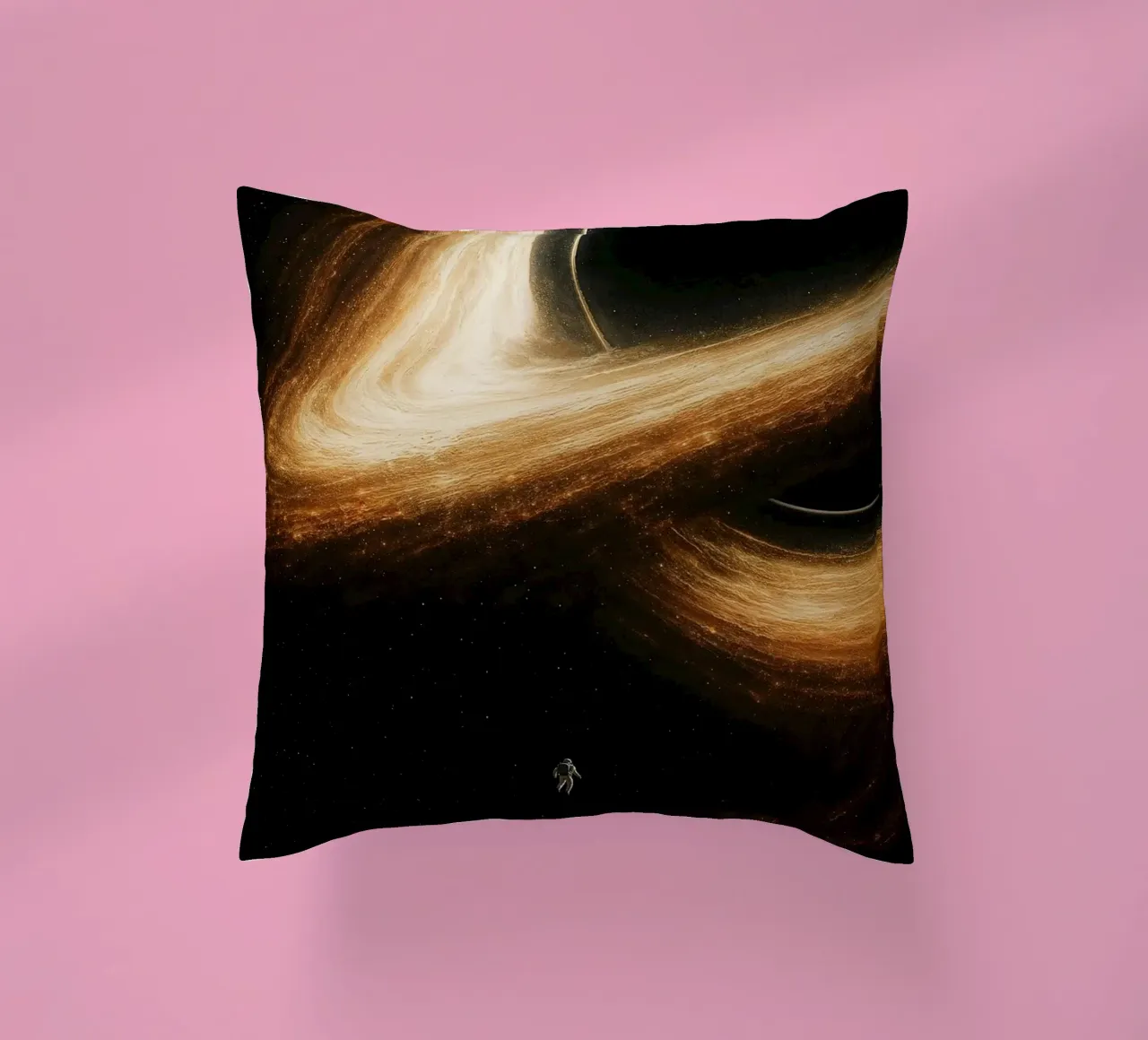 Interstellar Black Hole Gargantua cuscino da Lootprint