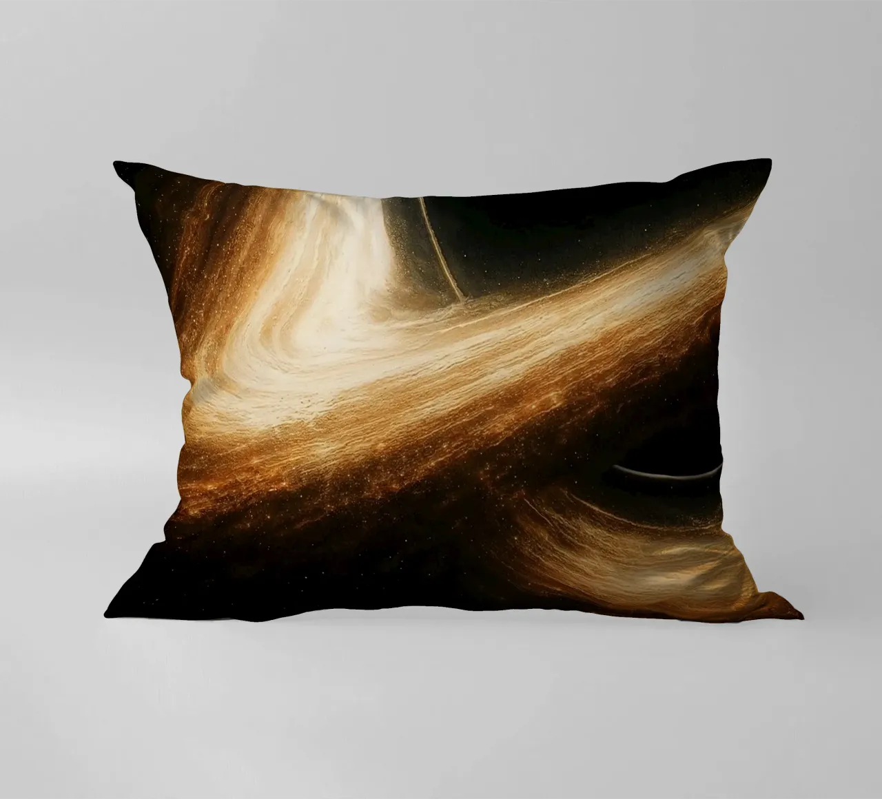 Interstellar Black Hole Gargantua cuscino da Lootprint