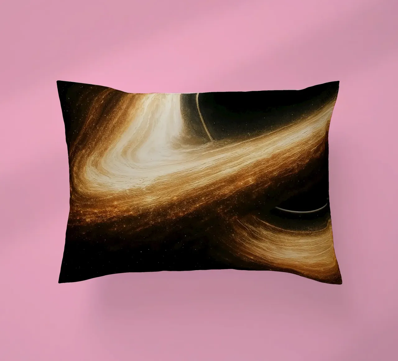 Interstellar Black Hole Gargantua cuscino da Lootprint
