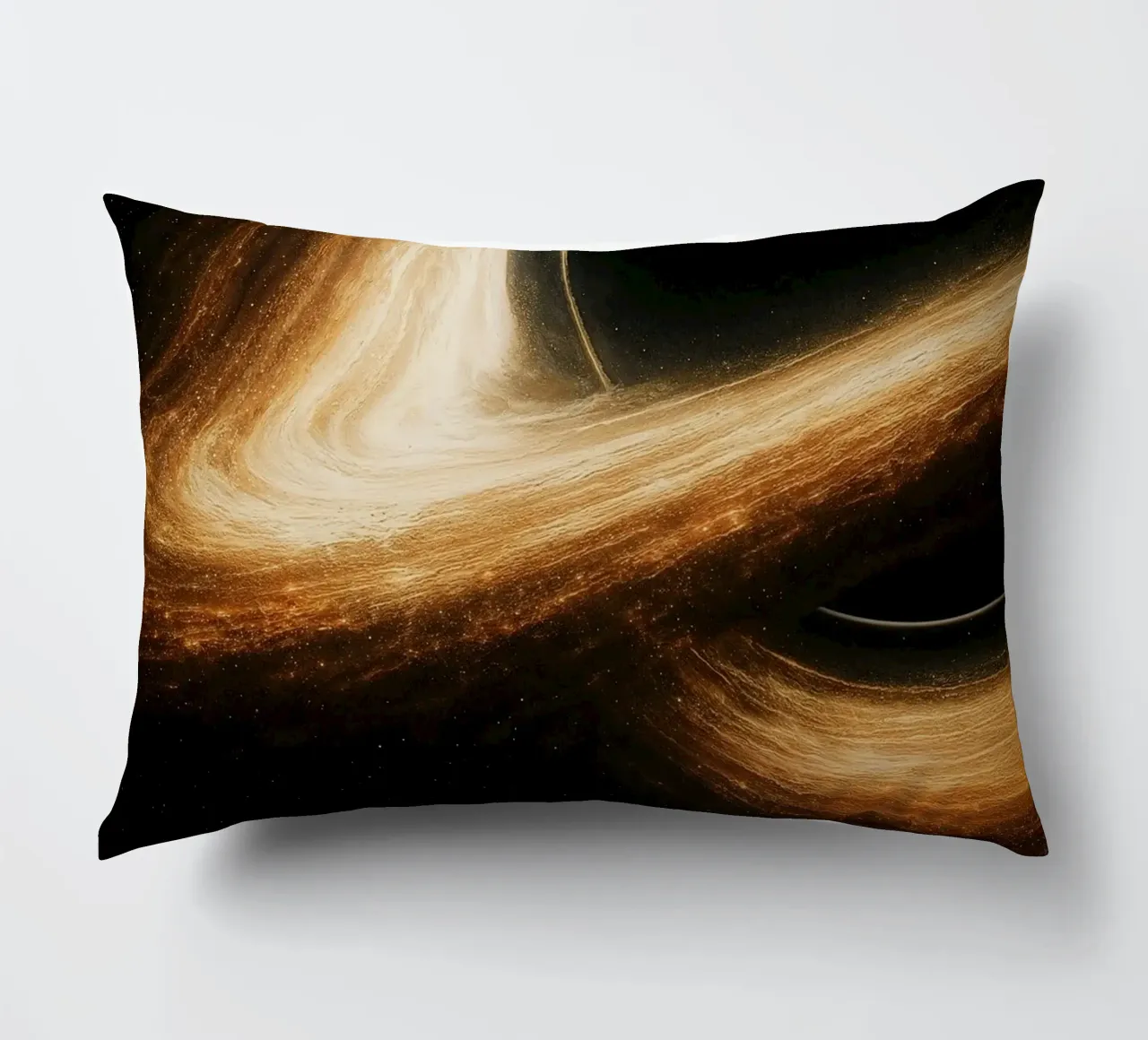 Interstellar Black Hole Gargantua cuscino da Lootprint