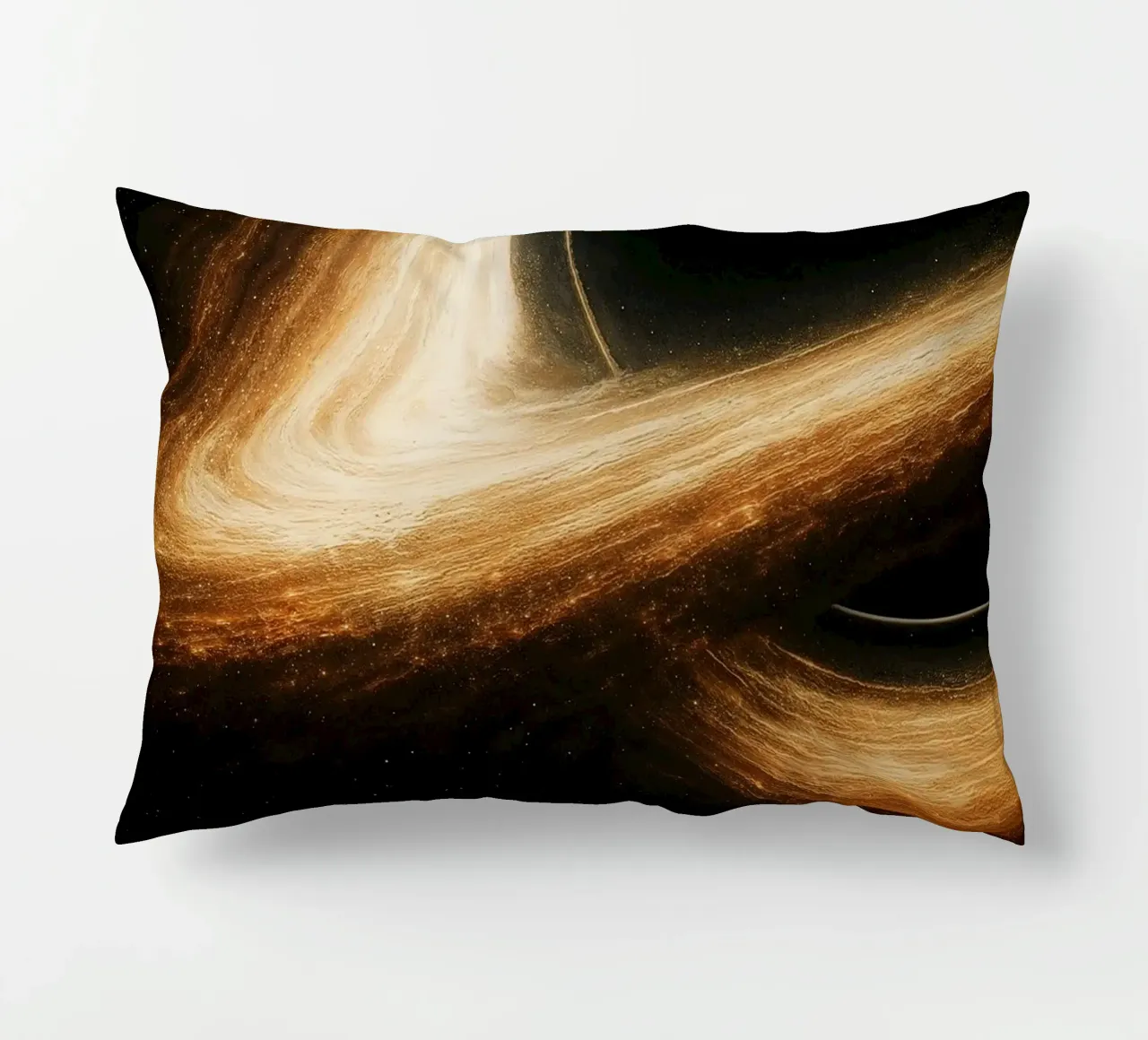 Interstellar Black Hole Gargantua cuscino da Lootprint