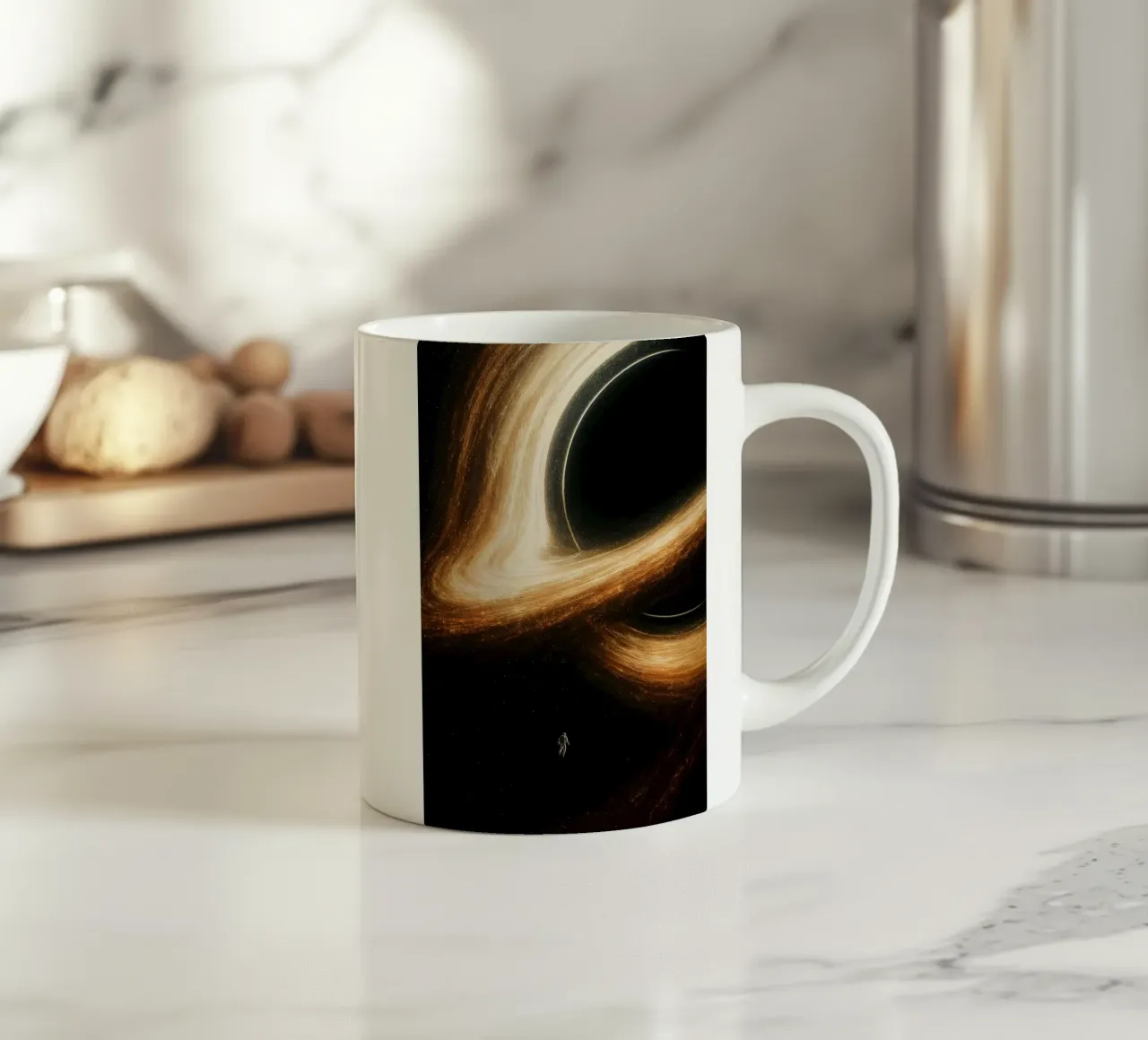 Interstellar Black Hole Gargantua tazza in ceramica da Lootprint
