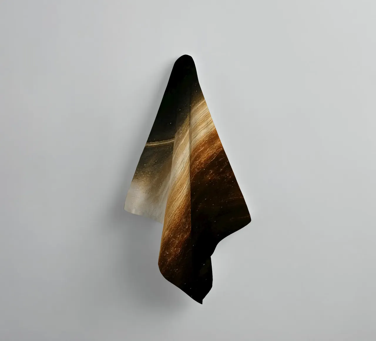 Interstellar Black Hole Gargantua asciugamano da bagno da Lootprint