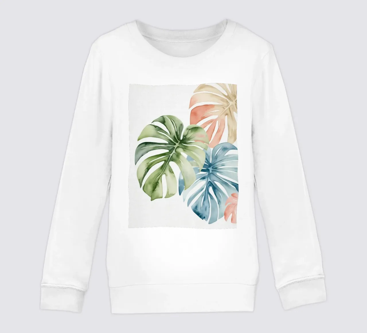 Monstera Magic felpa bambino da Artsy Vibes
