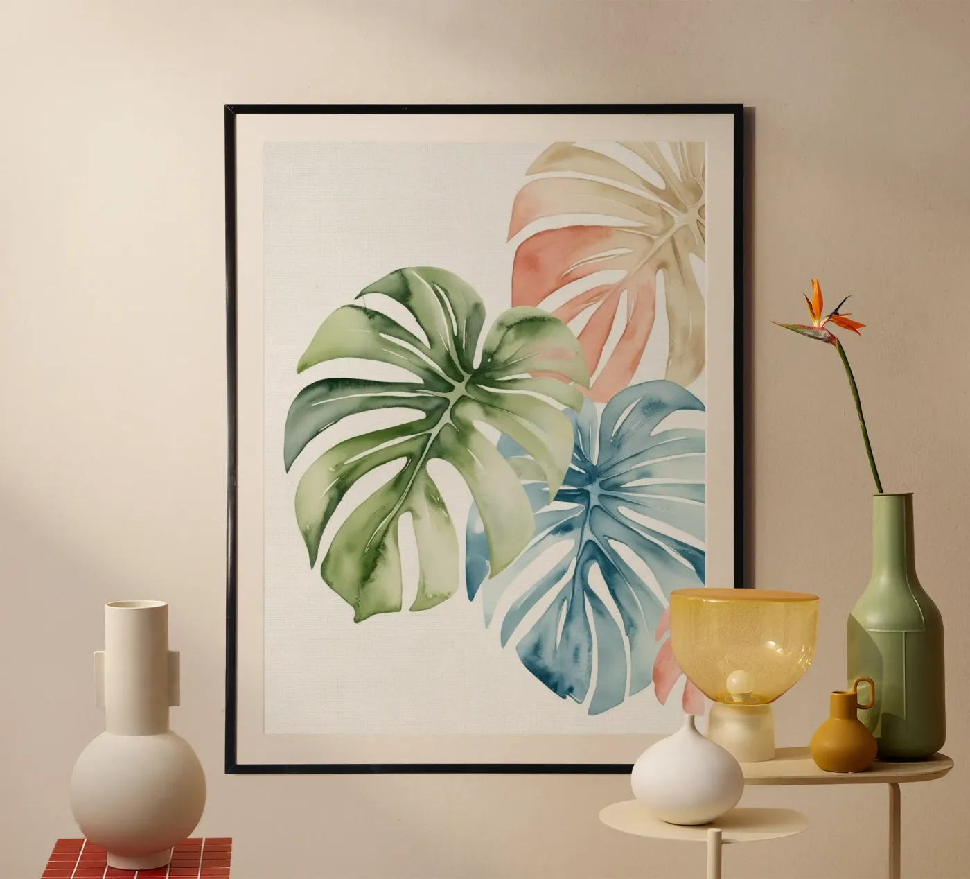 Monstera Magic poster da Artsy Vibes
