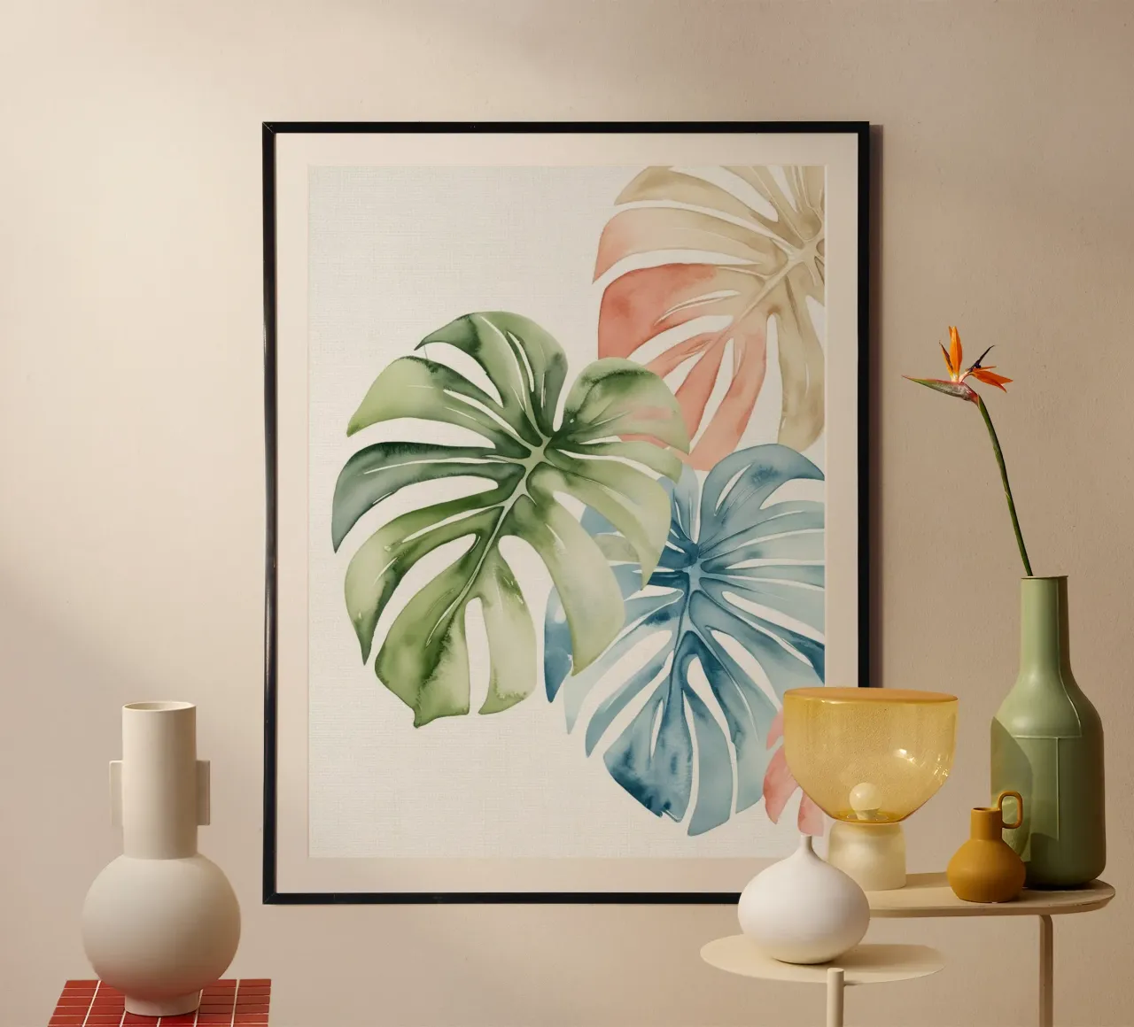 Monstera Magic poster da Artsy Vibes