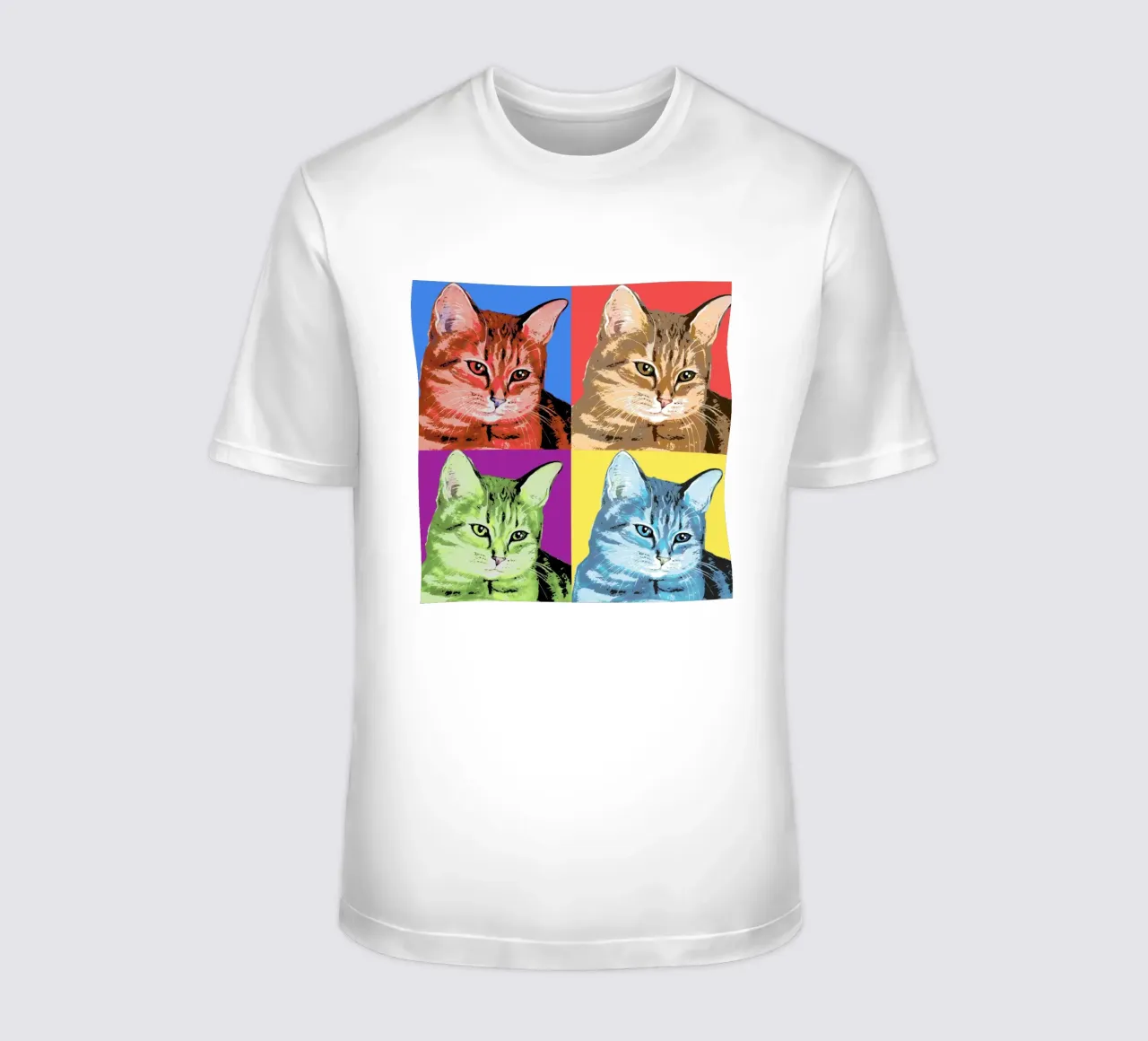 Pop-Art Cats 😻 t-shirt da Happy 😃 Art 🎨 by Christine Schnoell