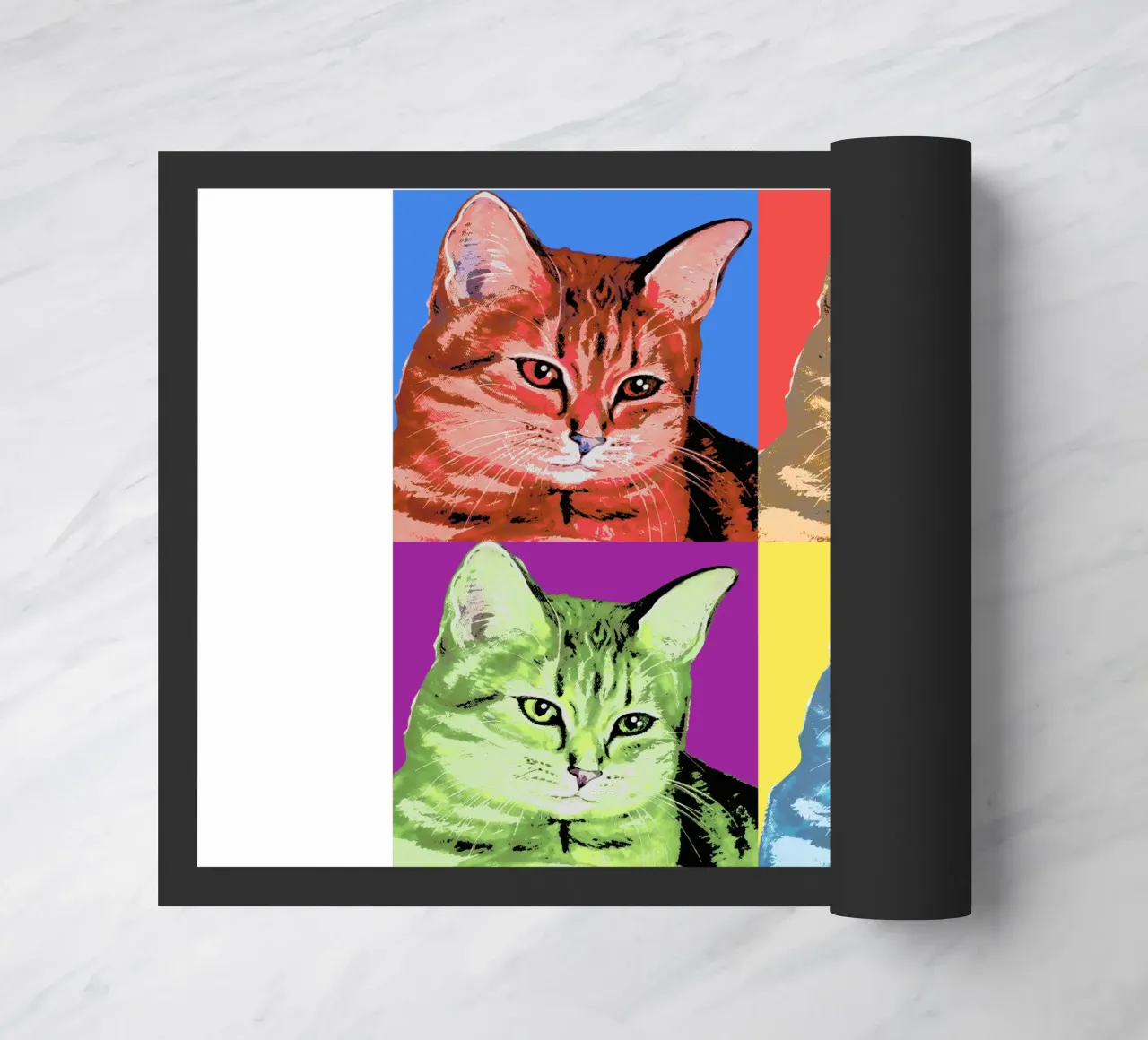 Pop-Art Cats 😻 zerbino da Happy 😃 Art 🎨 by Christine Schnoell
