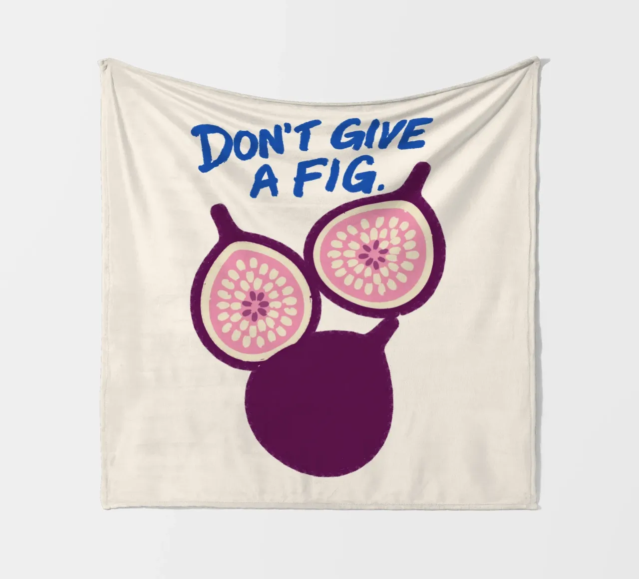 Fruit with Attitude coperta in pile da QuooodZ by MooodzArt