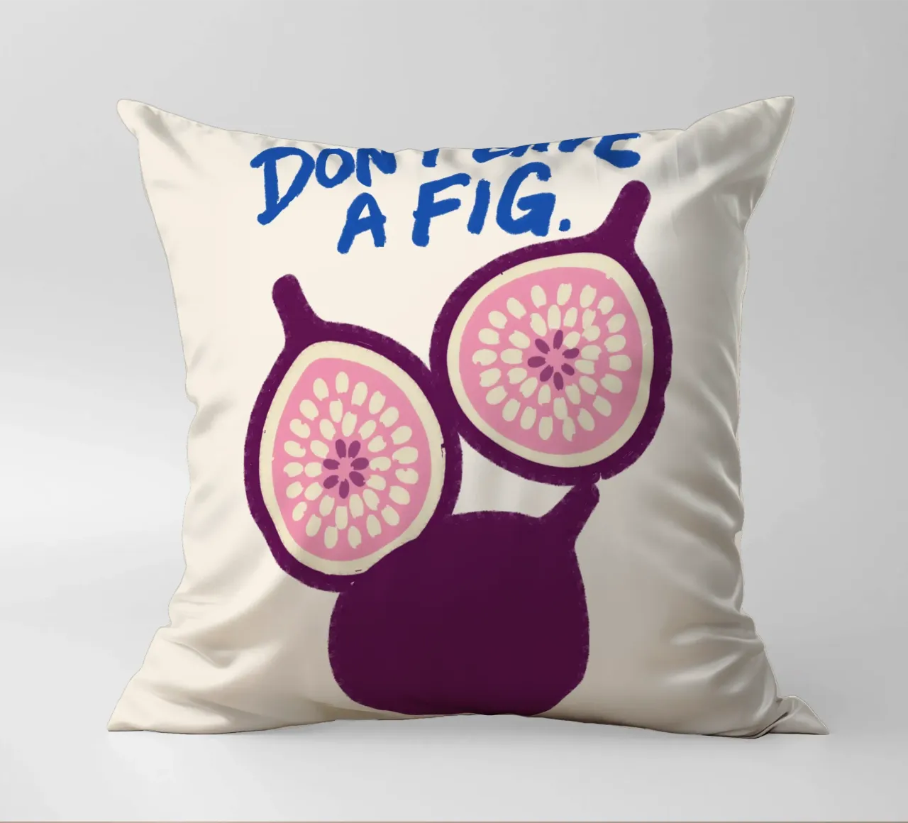 Fruit with Attitude cuscino da QuooodZ by MooodzArt