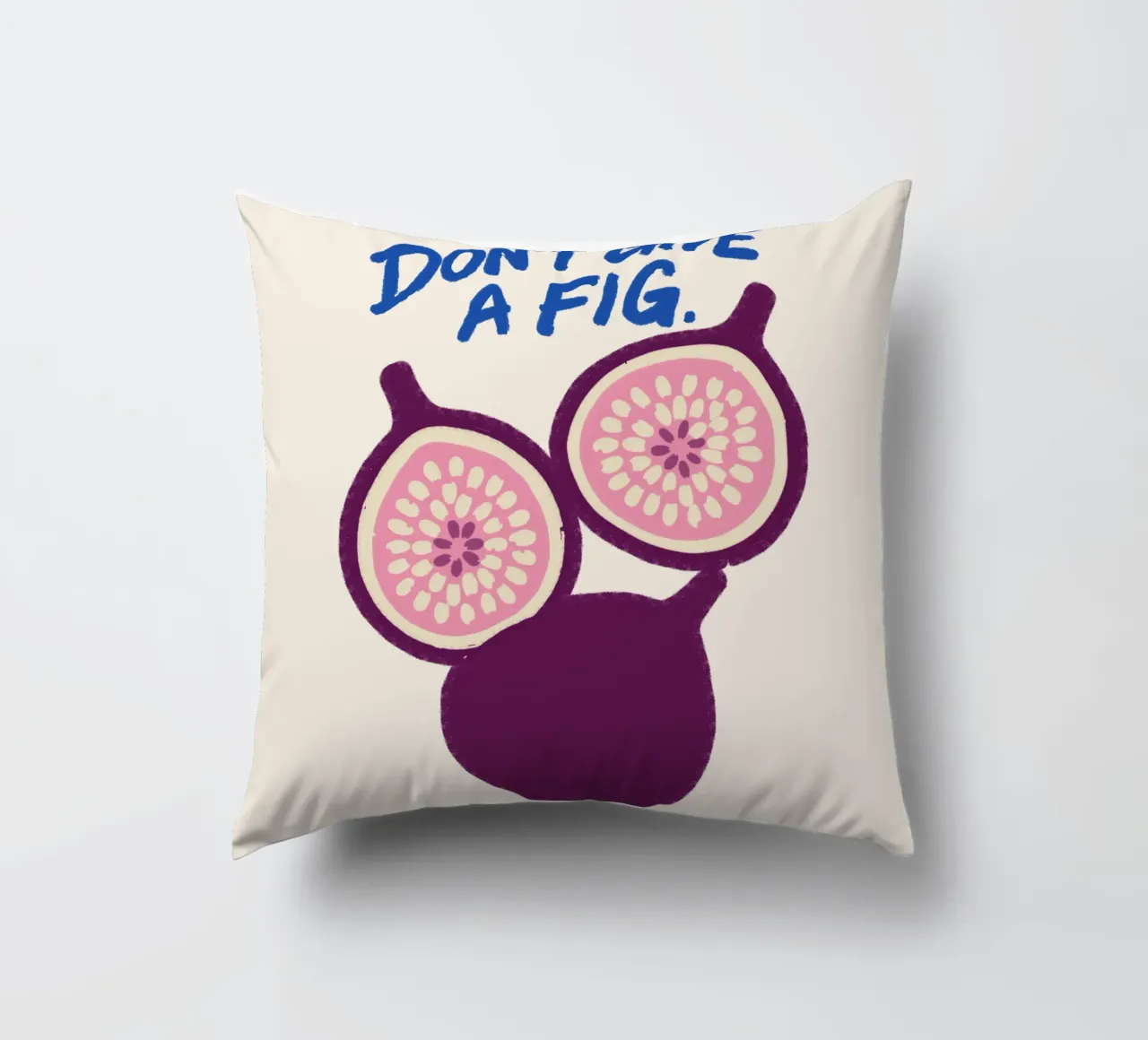 Fruit with Attitude cuscino da QuooodZ by MooodzArt