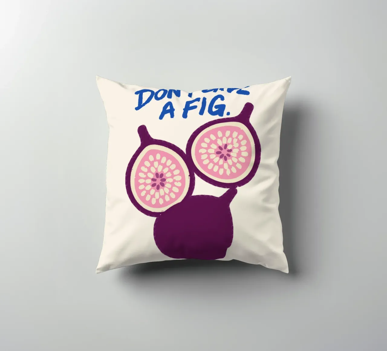 Fruit with Attitude cuscino da QuooodZ by MooodzArt