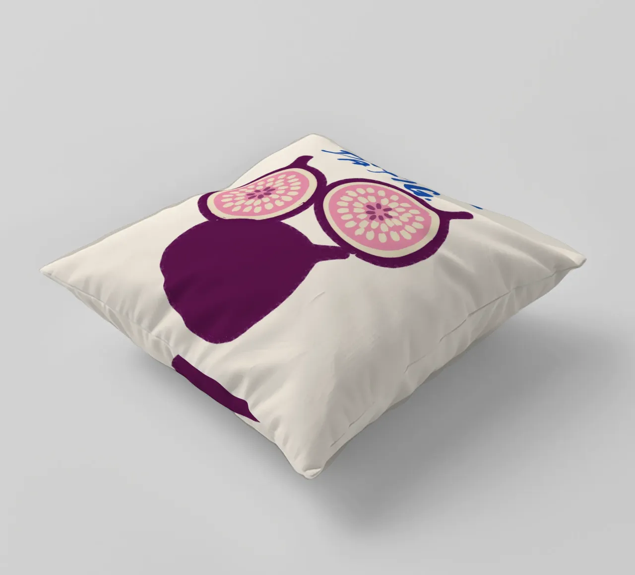 Fruit with Attitude cuscino da QuooodZ by MooodzArt