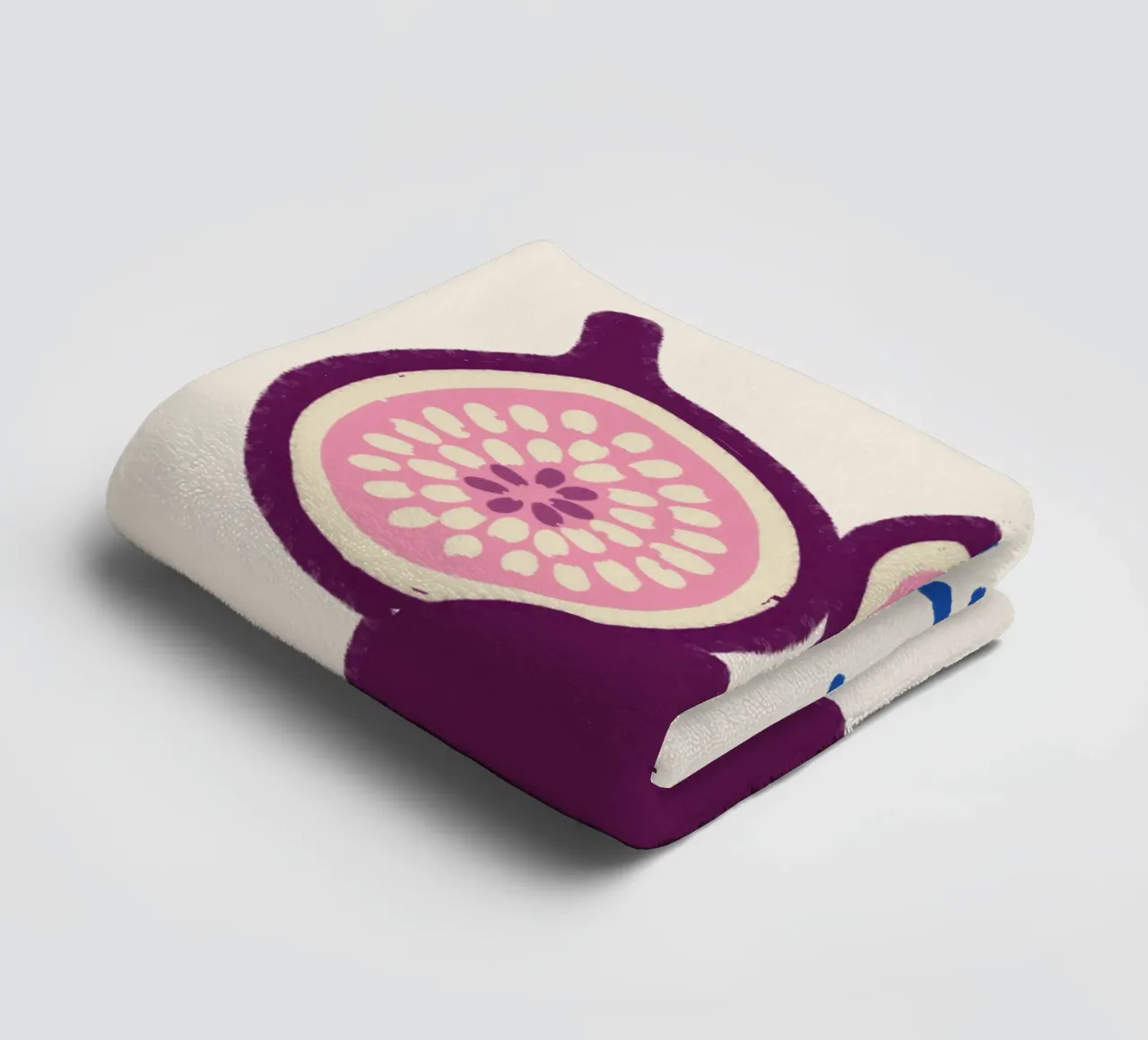 Fruit with Attitude asciugamano da bagno da QuooodZ by MooodzArt