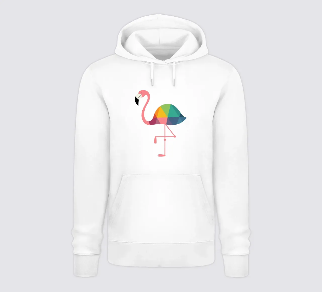Fenicottero arcobaleno felpa con cappuccio da Andy Westface