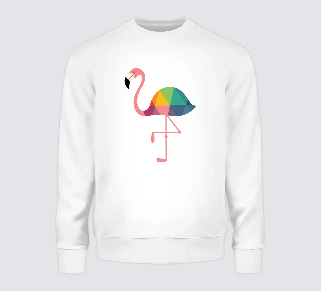 Fenicottero arcobaleno felpa da Andy Westface
