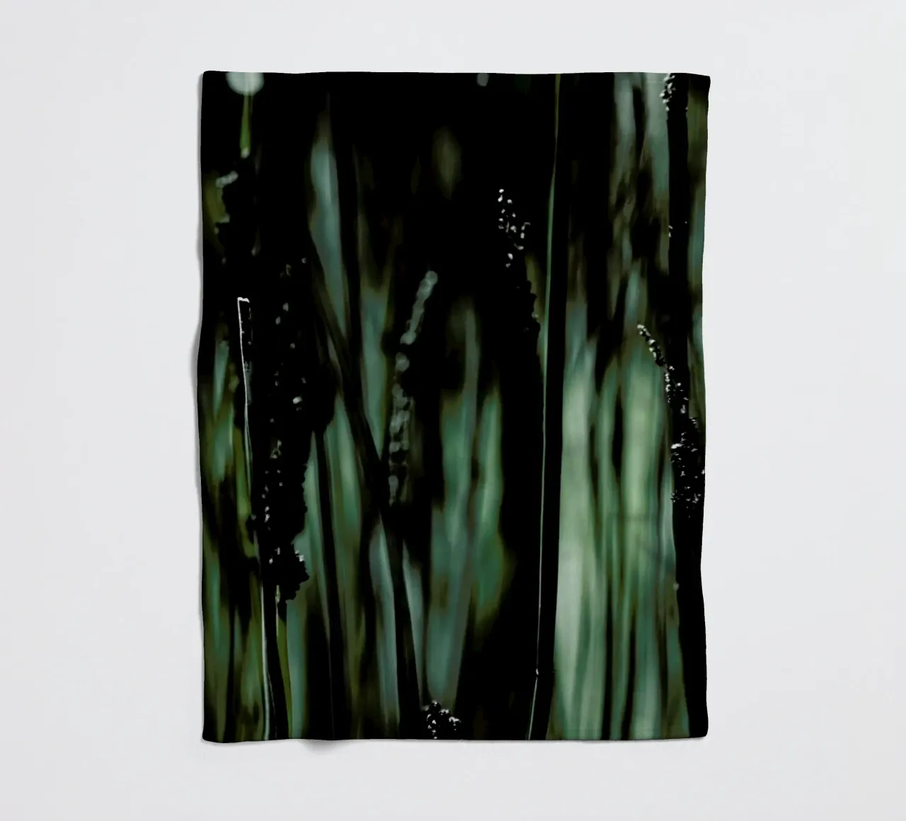 Wild Flower 02 fleece blanket by Froilein Juno