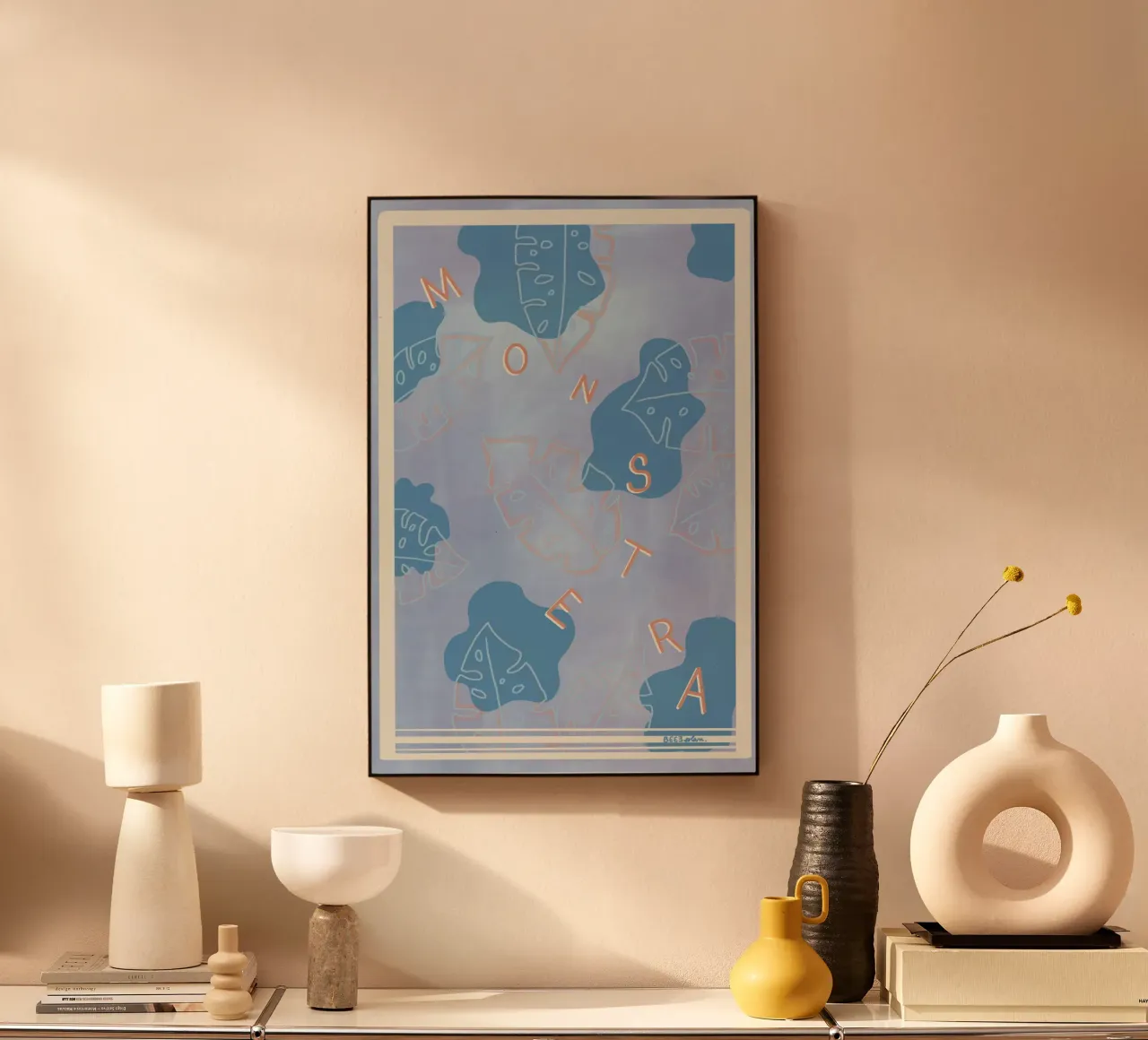 Monstera Liebe plexiglass da Beeeplan