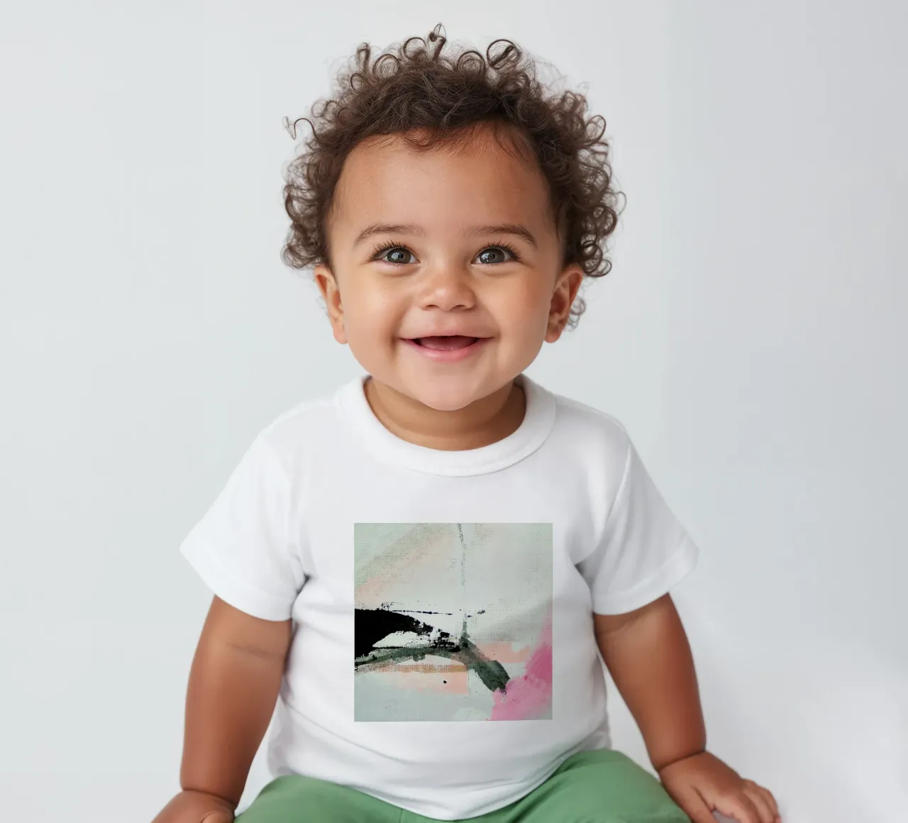 Melt Series 11 baby t-shirt by Mala Alani
