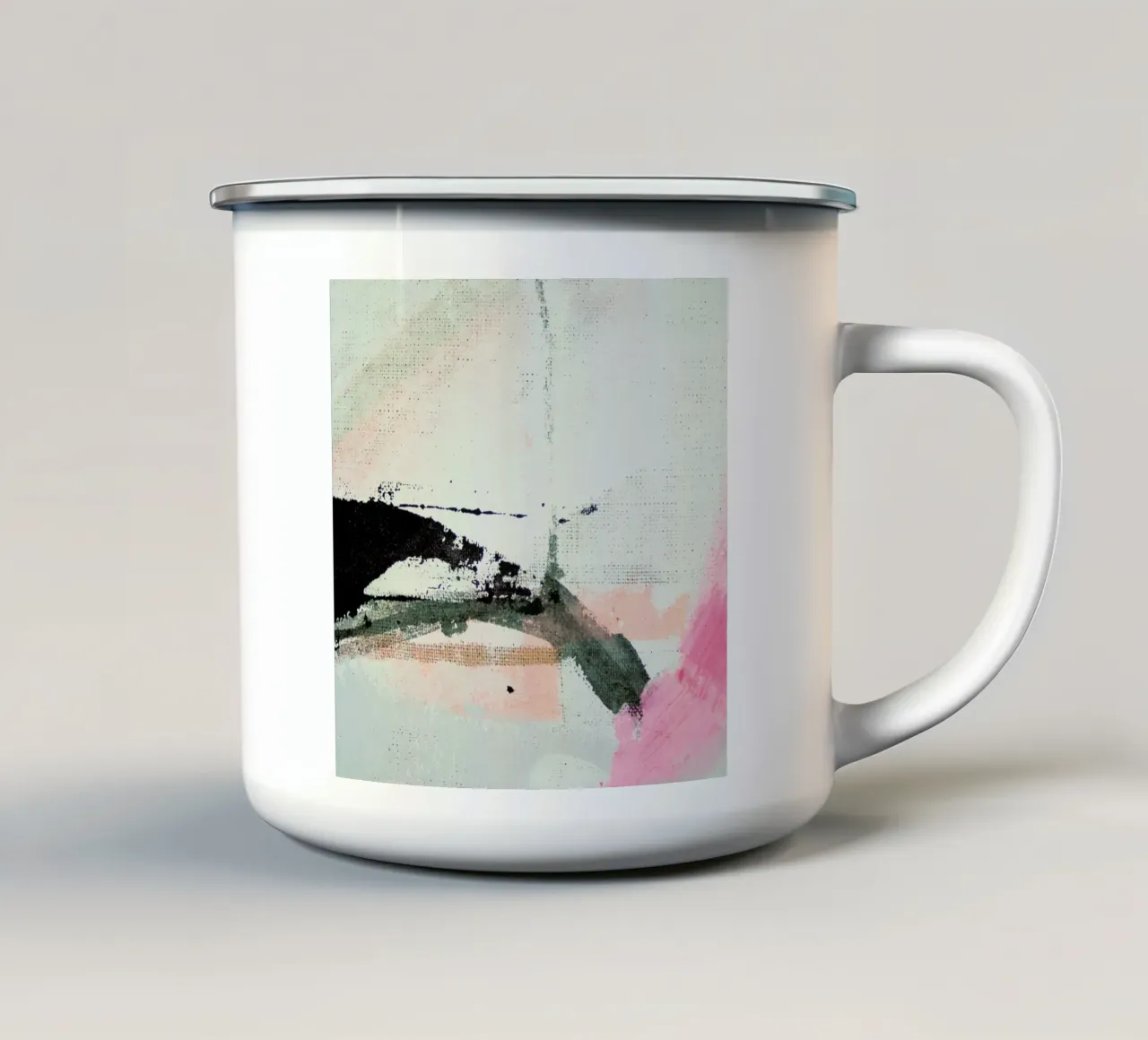 Melt Series 11 enamel mug by Mala Alani