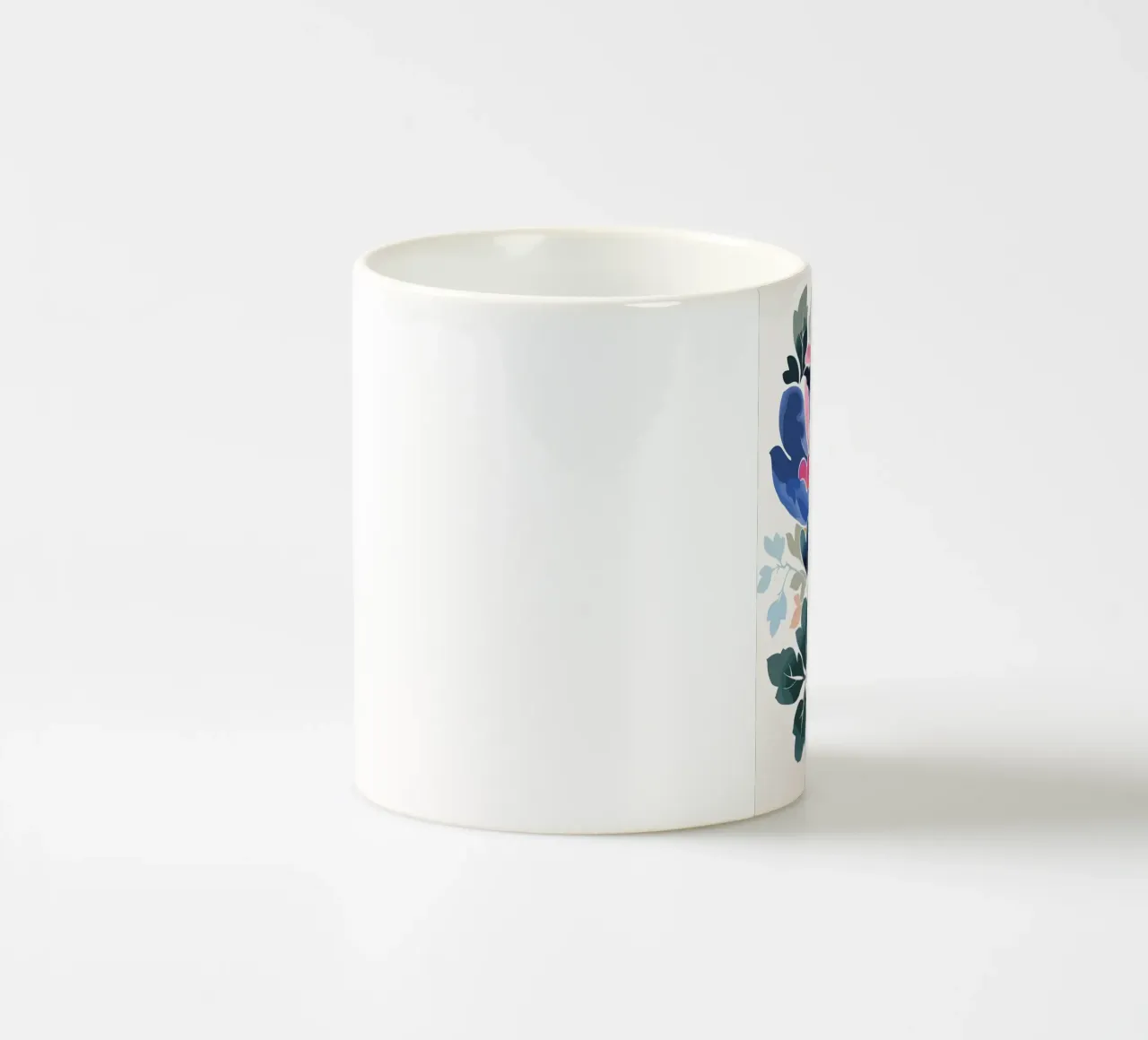 Fiore retrò giapponese tazza in ceramica da diedrich