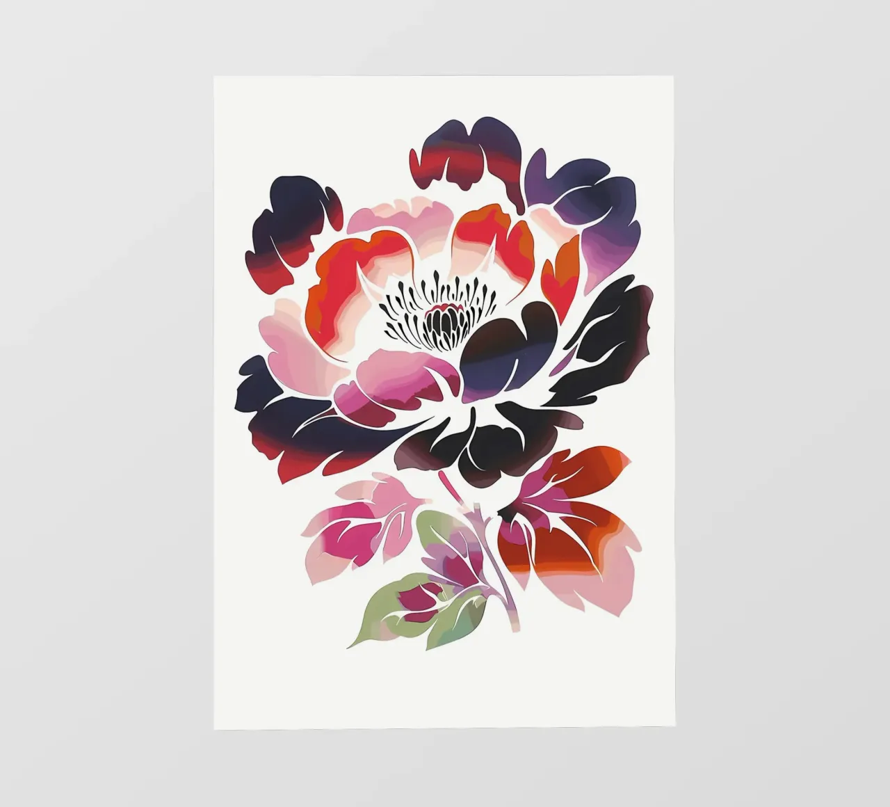 Flower Retro Japanese photo wallpaper by diedrich