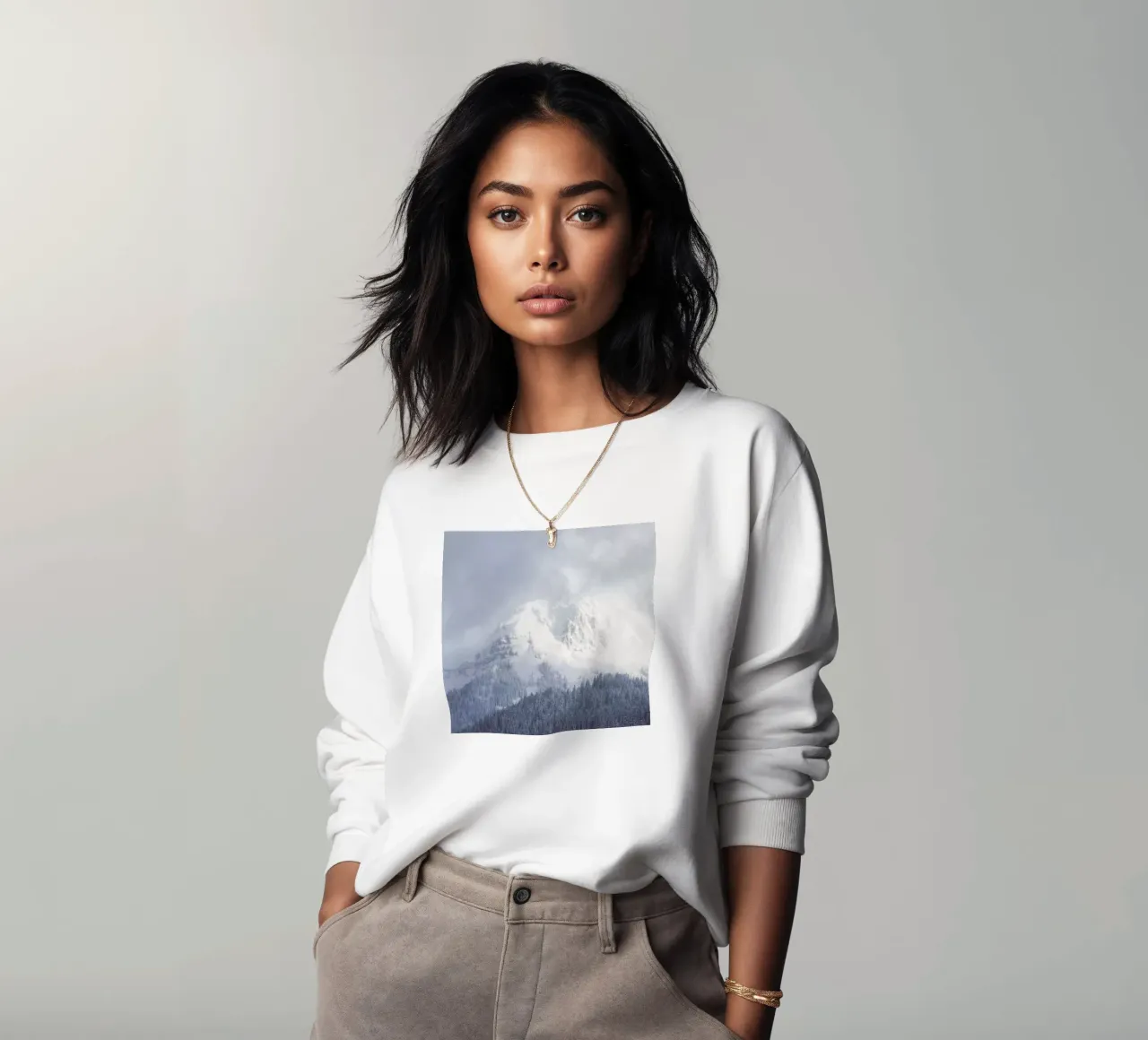 Hello Hochkönig felpa da Nur Mut