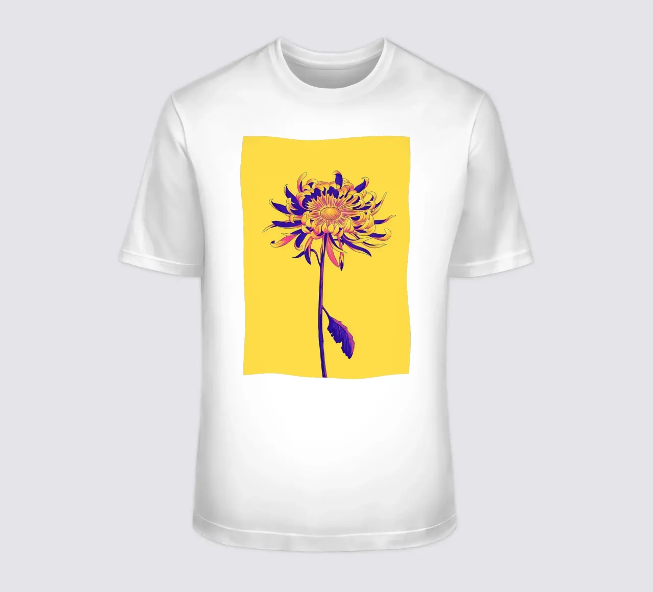 Fiore retrò Popart t-shirt da diedrich