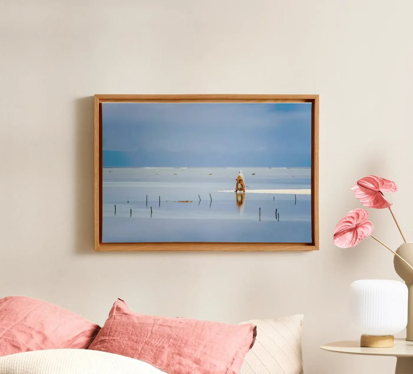 Low Tide canvas by Pictufy