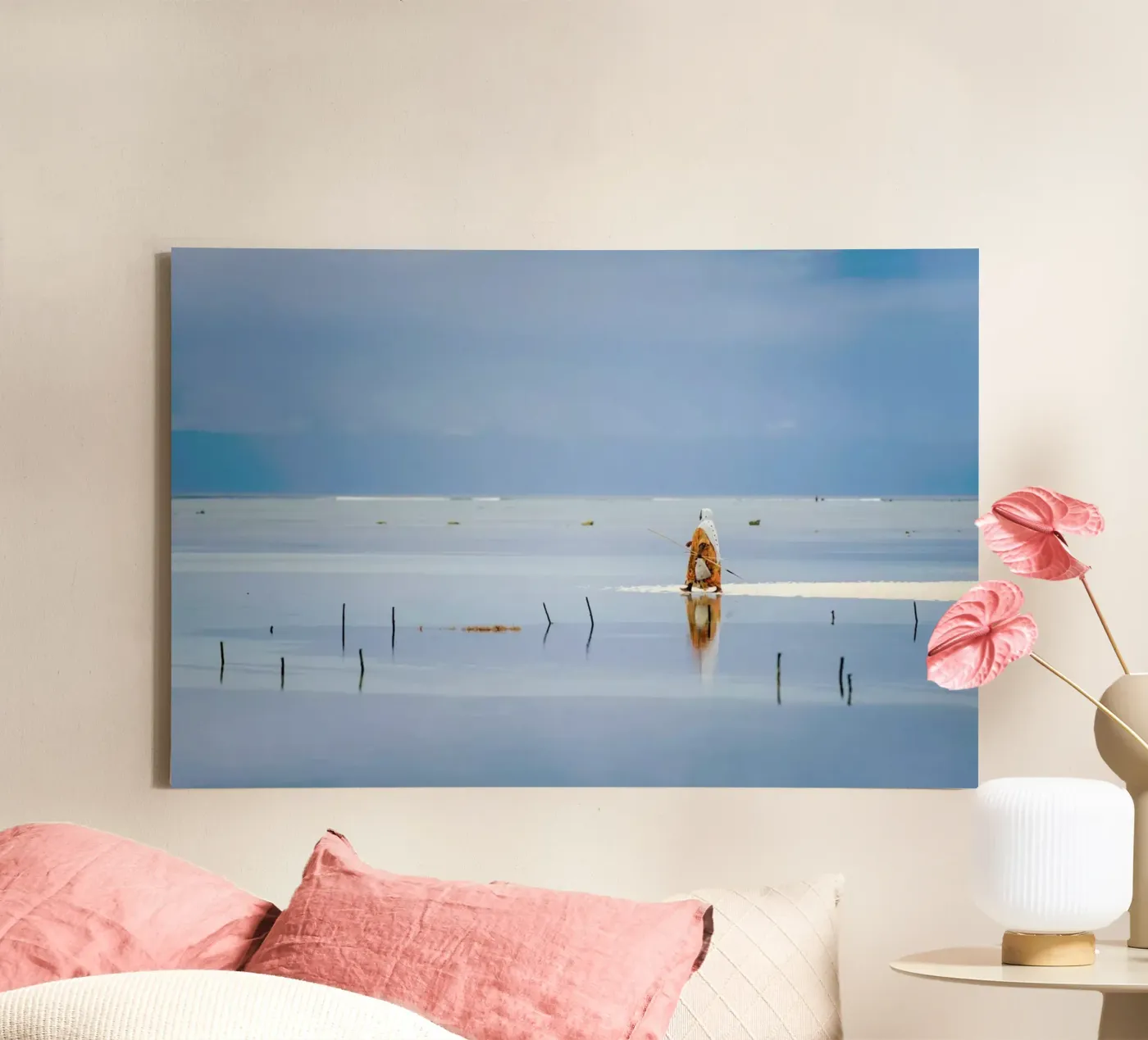 Low Tide canvas by Pictufy