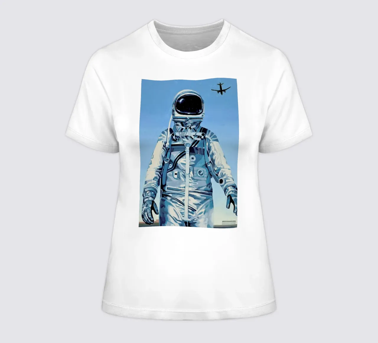 Under the Flight Path t-shirt da donna da Scott Listfield