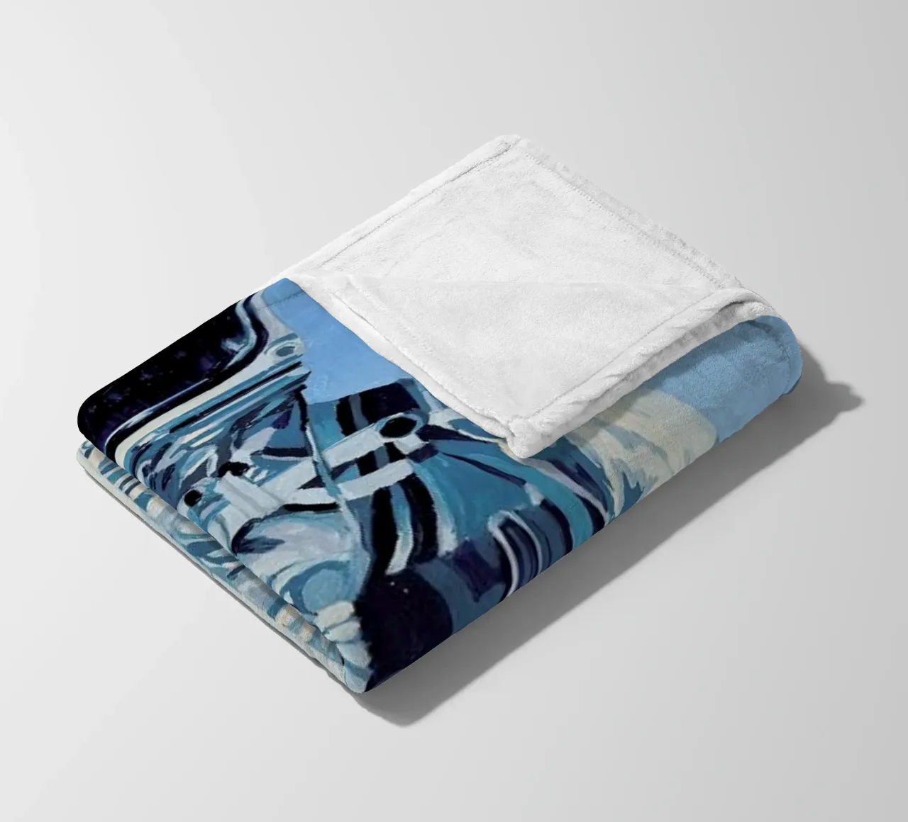 Under the Flight Path fleece blanket by Scott Listfield