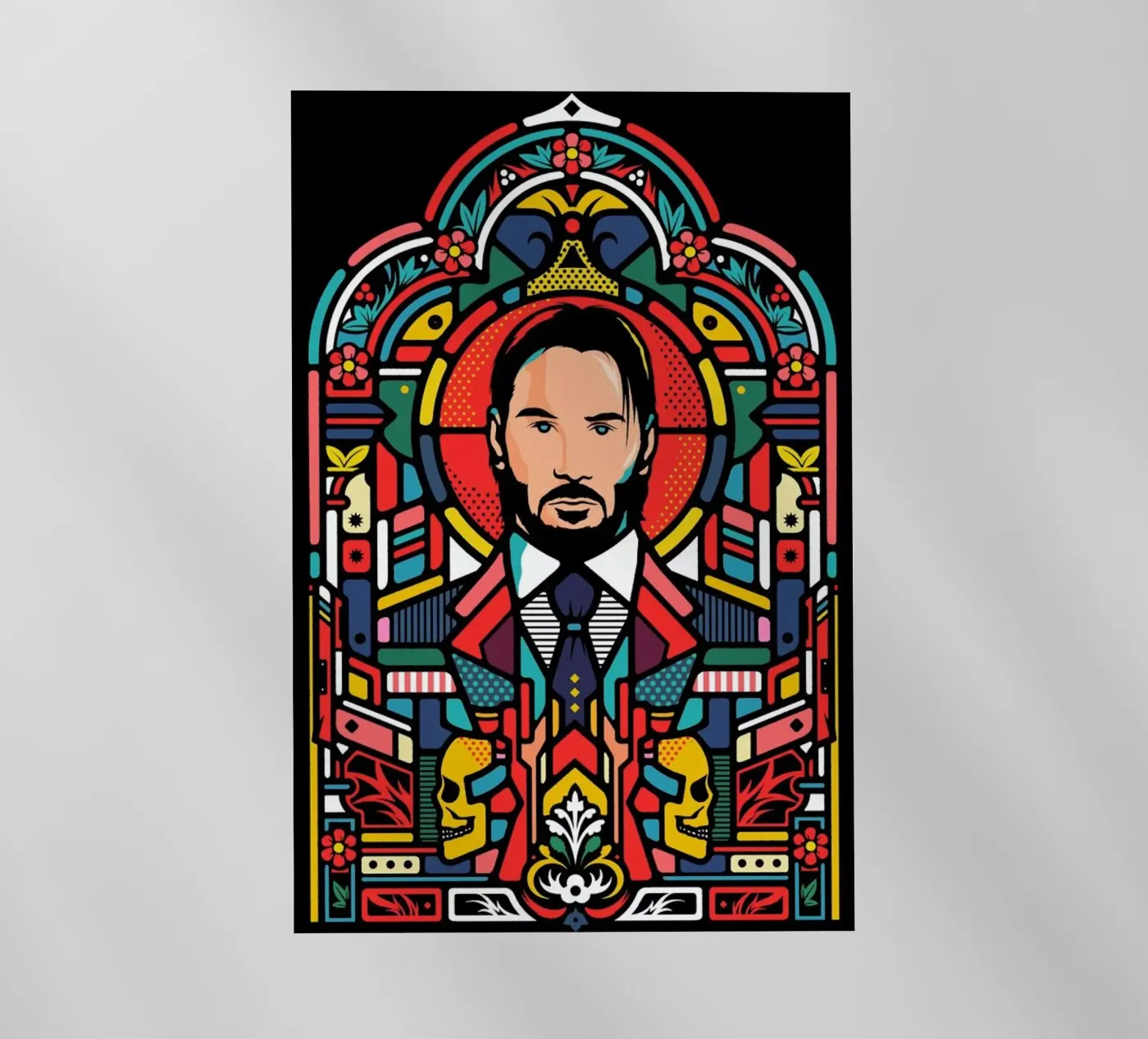 John Wick pellicola backlit da Van Orton Design