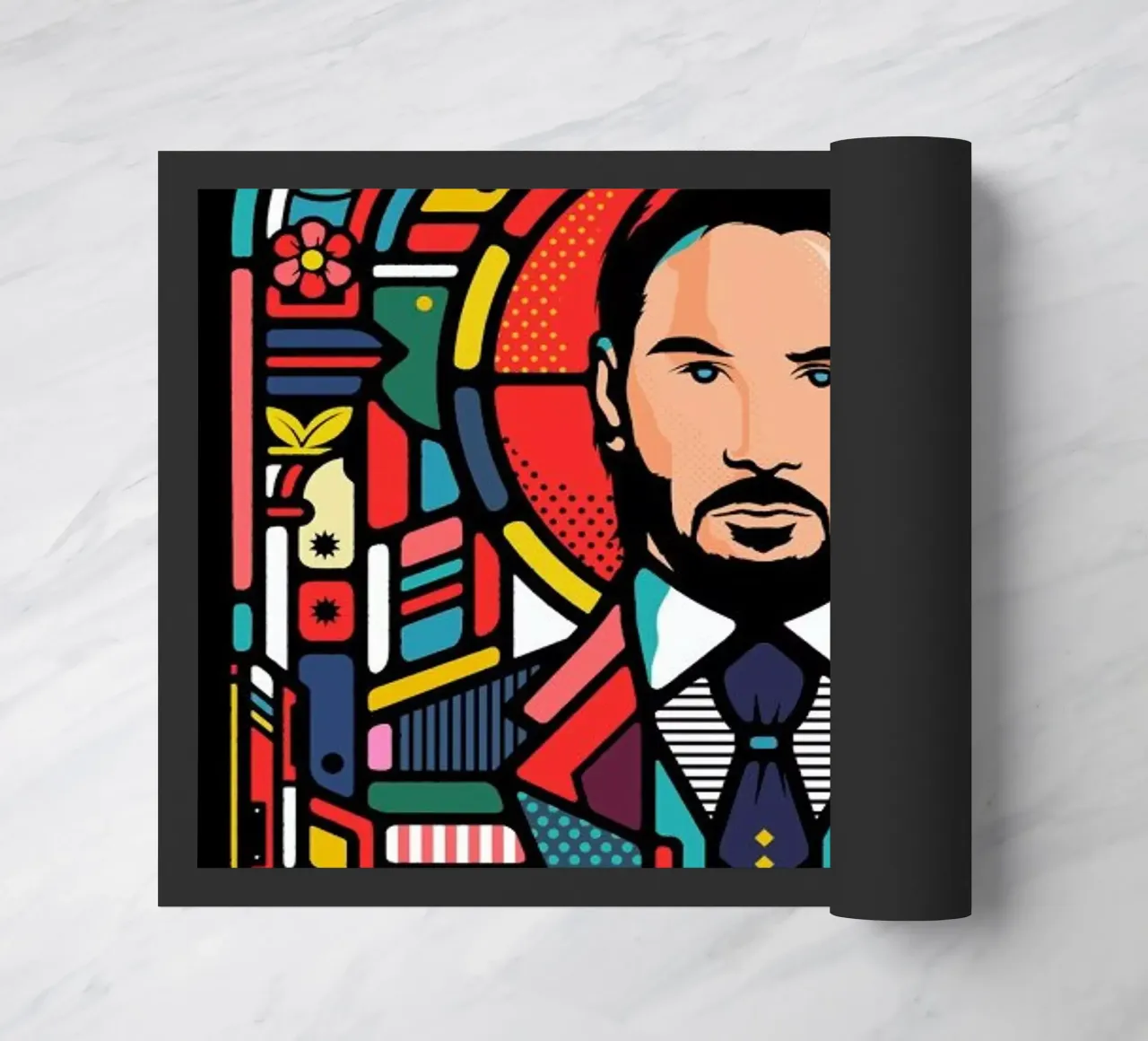 John Wick deurmat van Van Orton Design