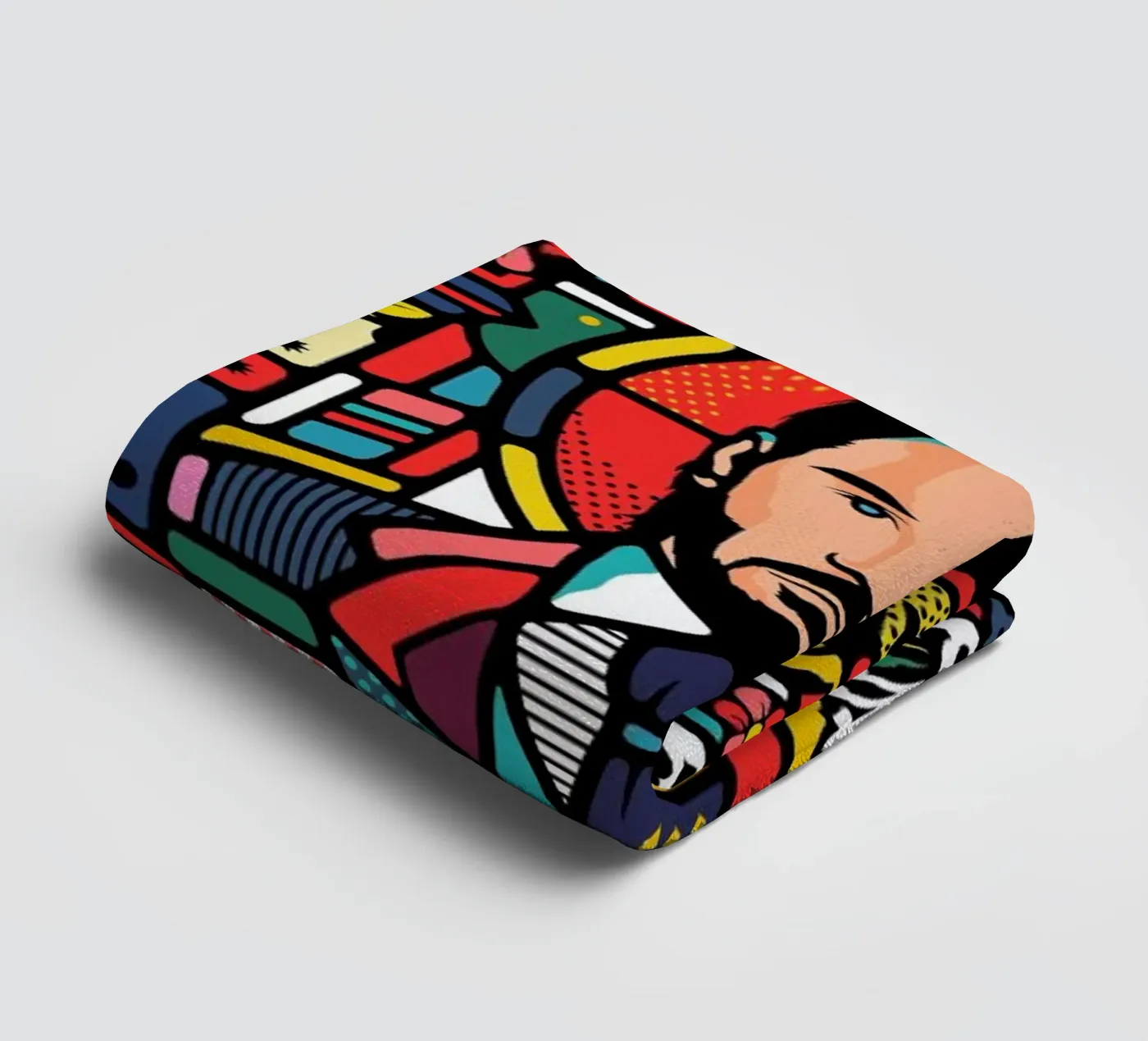 John Wick badhanddoek van Van Orton Design