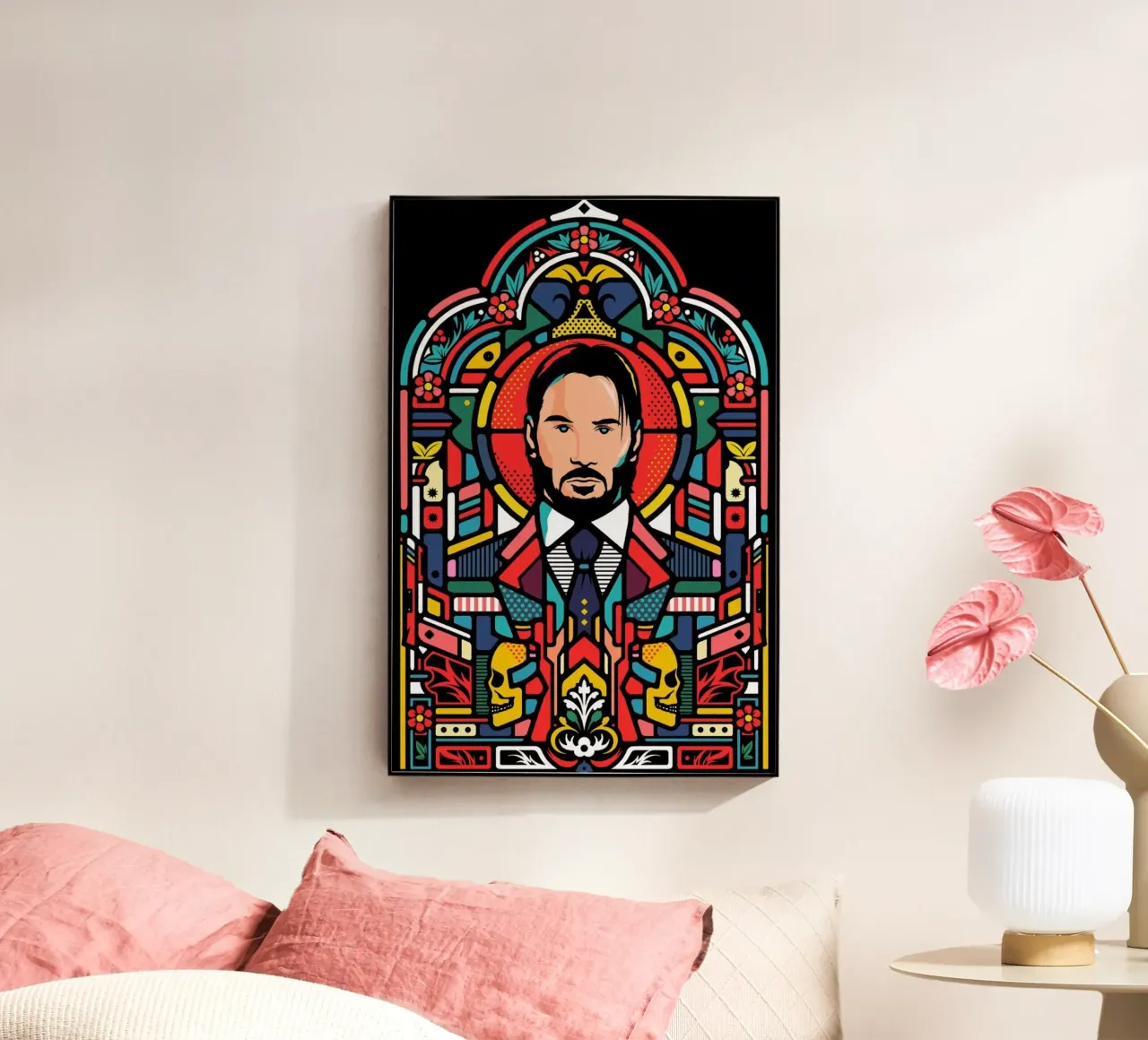 John Wick plexiglass da Van Orton Design