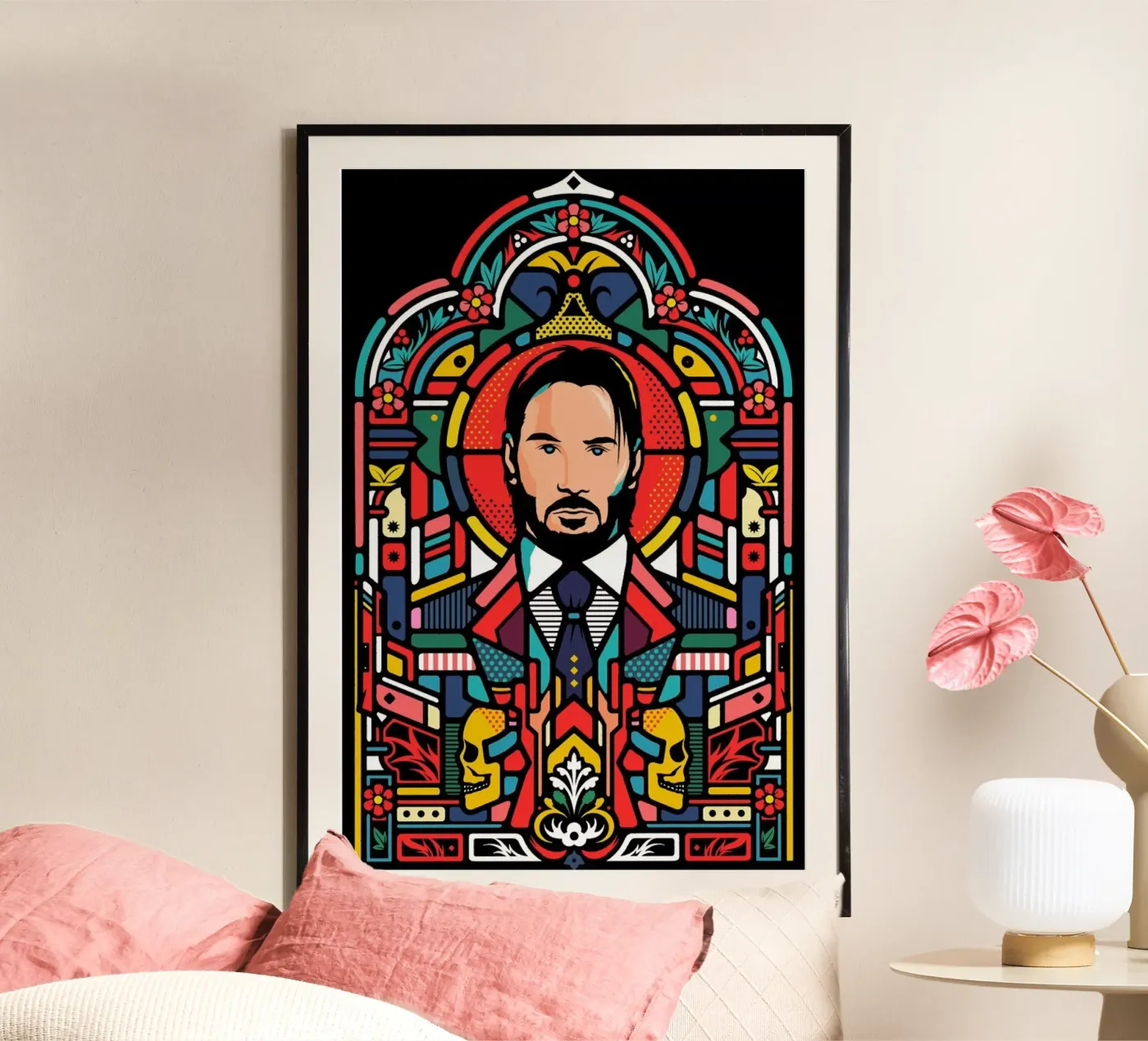 John Wick poster by Van Orton Design