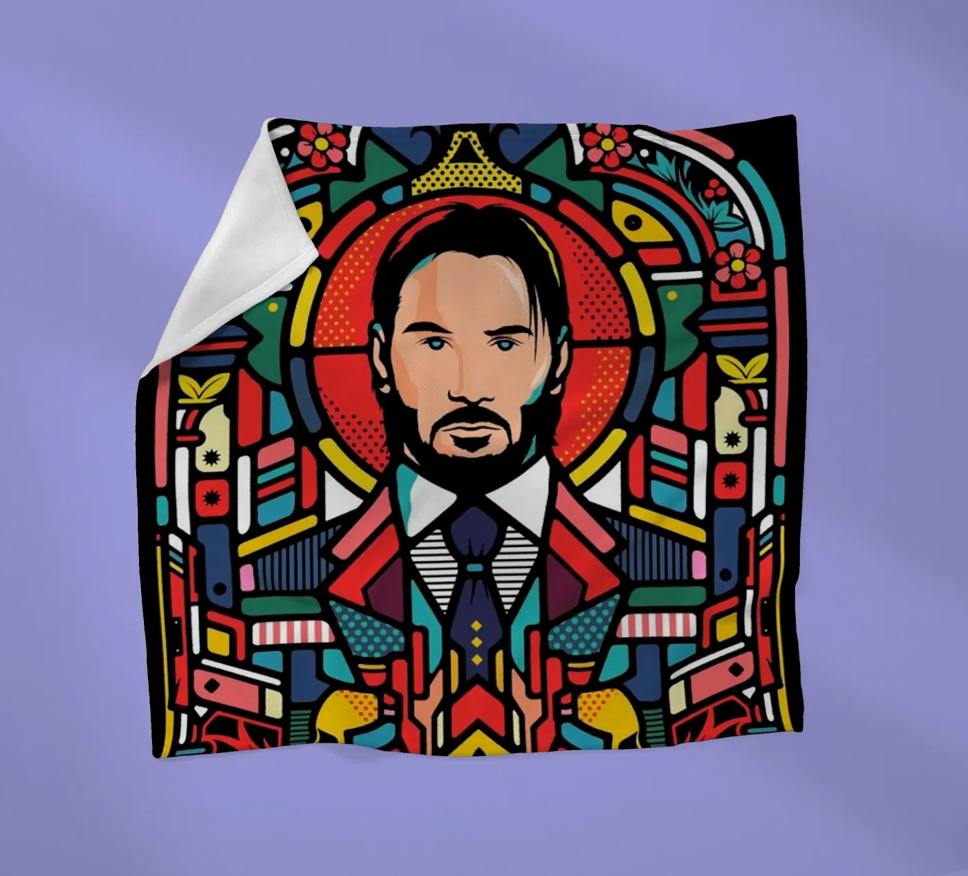 John Wick Fleecedecke von Van Orton Design