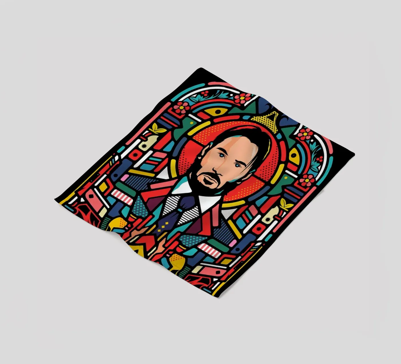 John Wick Fleecedecke von Van Orton Design