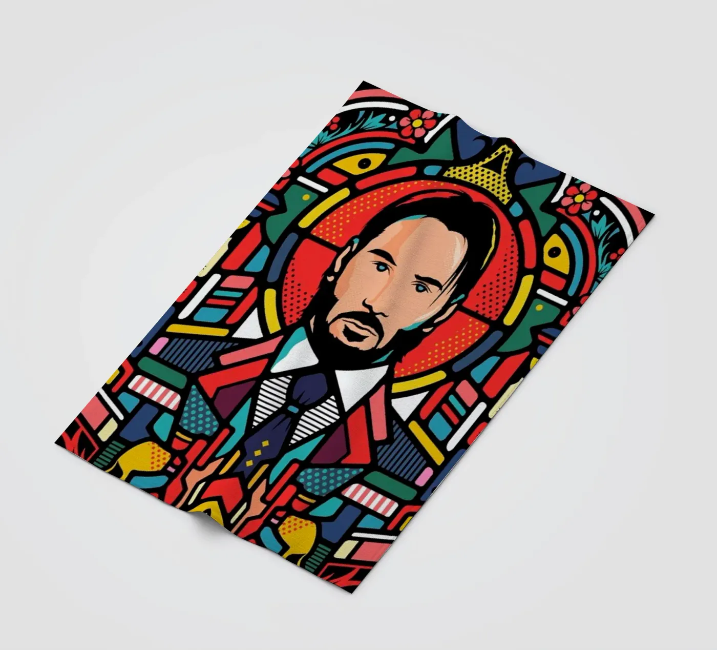 John Wick Fleecedecke von Van Orton Design
